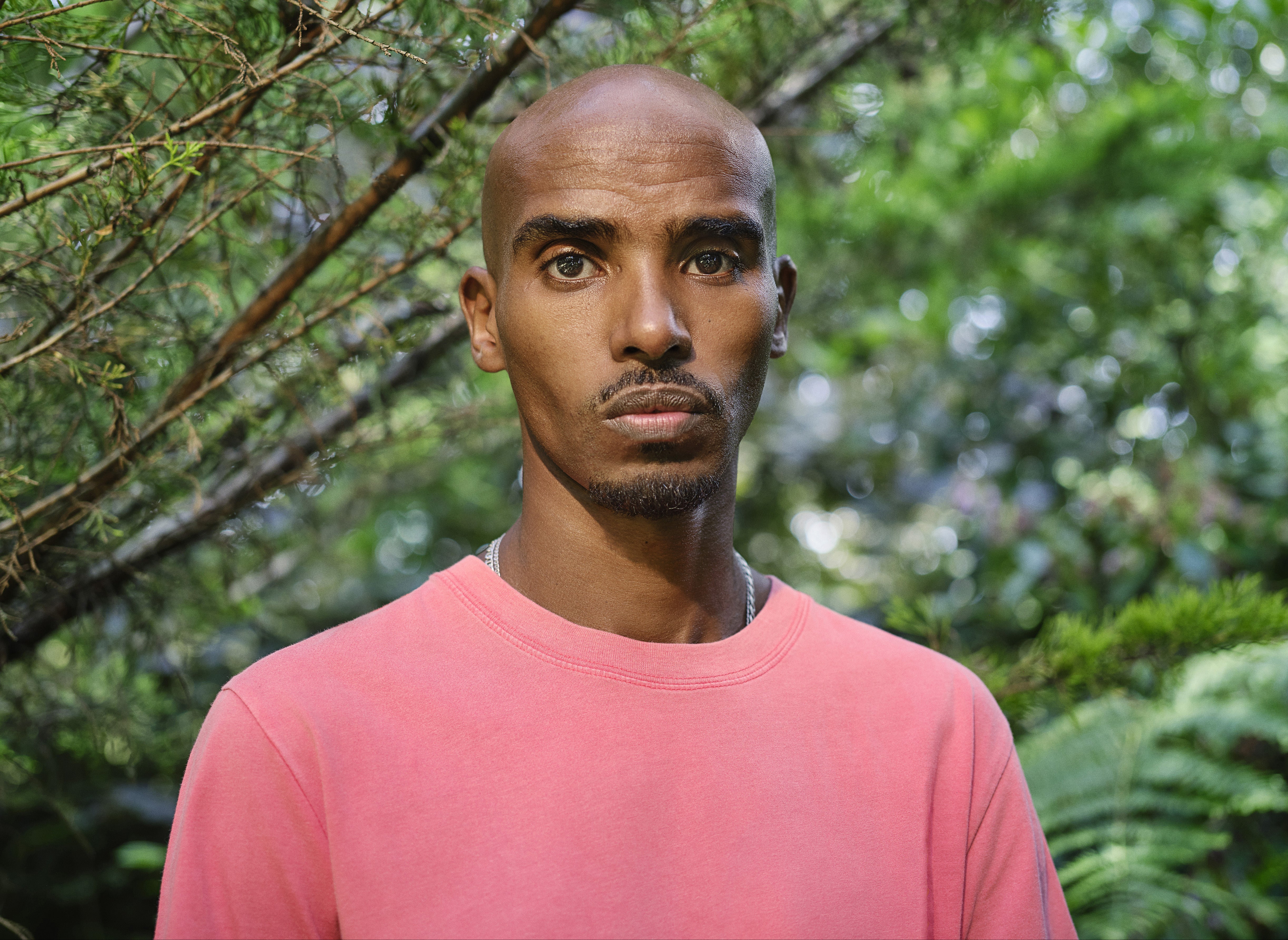 Sir Mo Farah during the filming of the BBC documentary The Real Mo Farah (Kristina Varaksina/BBC/PA)