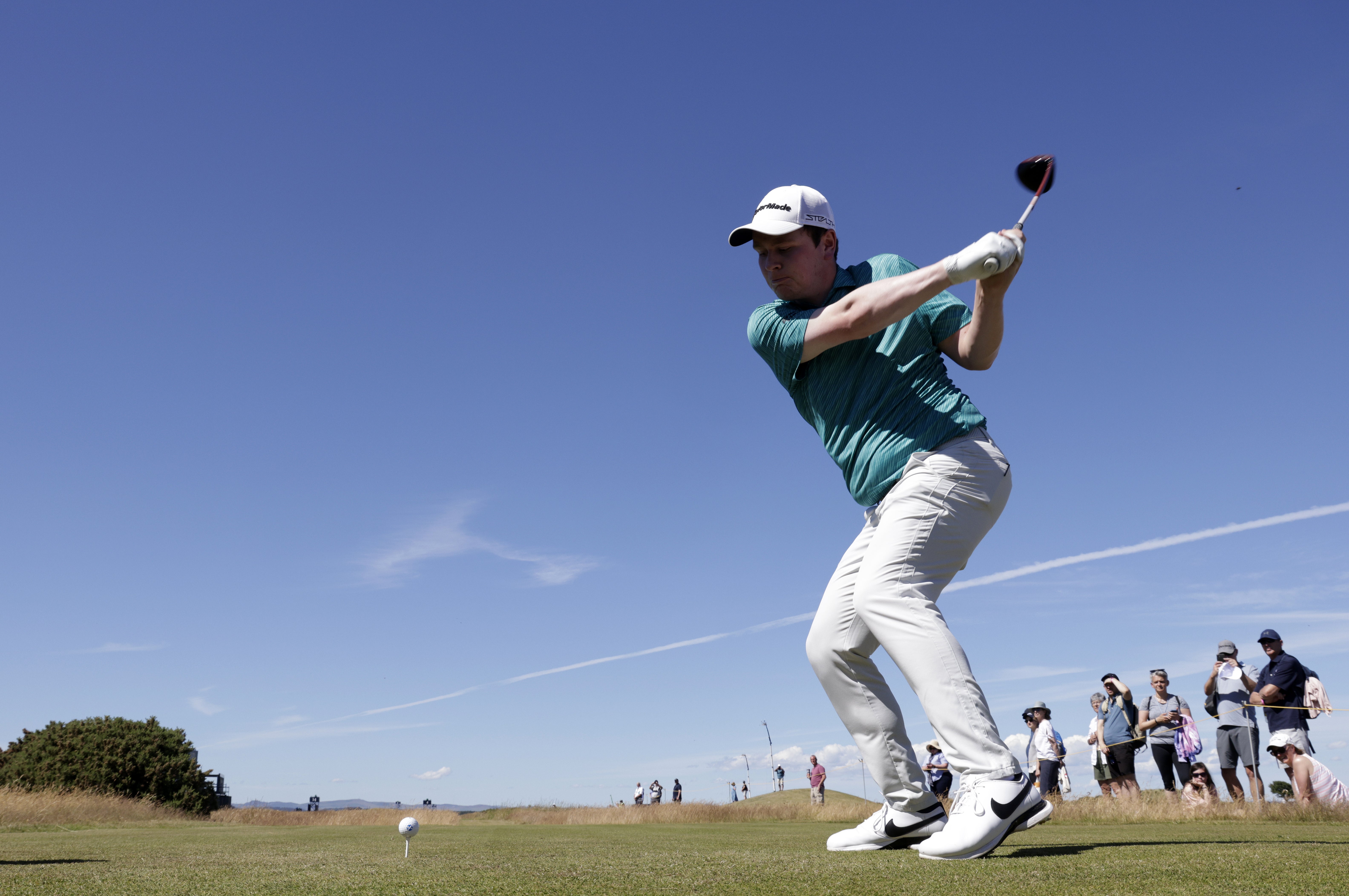 Robert MacIntyre is looking forward to competing in the Open for the first time in Scotland (Richard Sellers/PA)