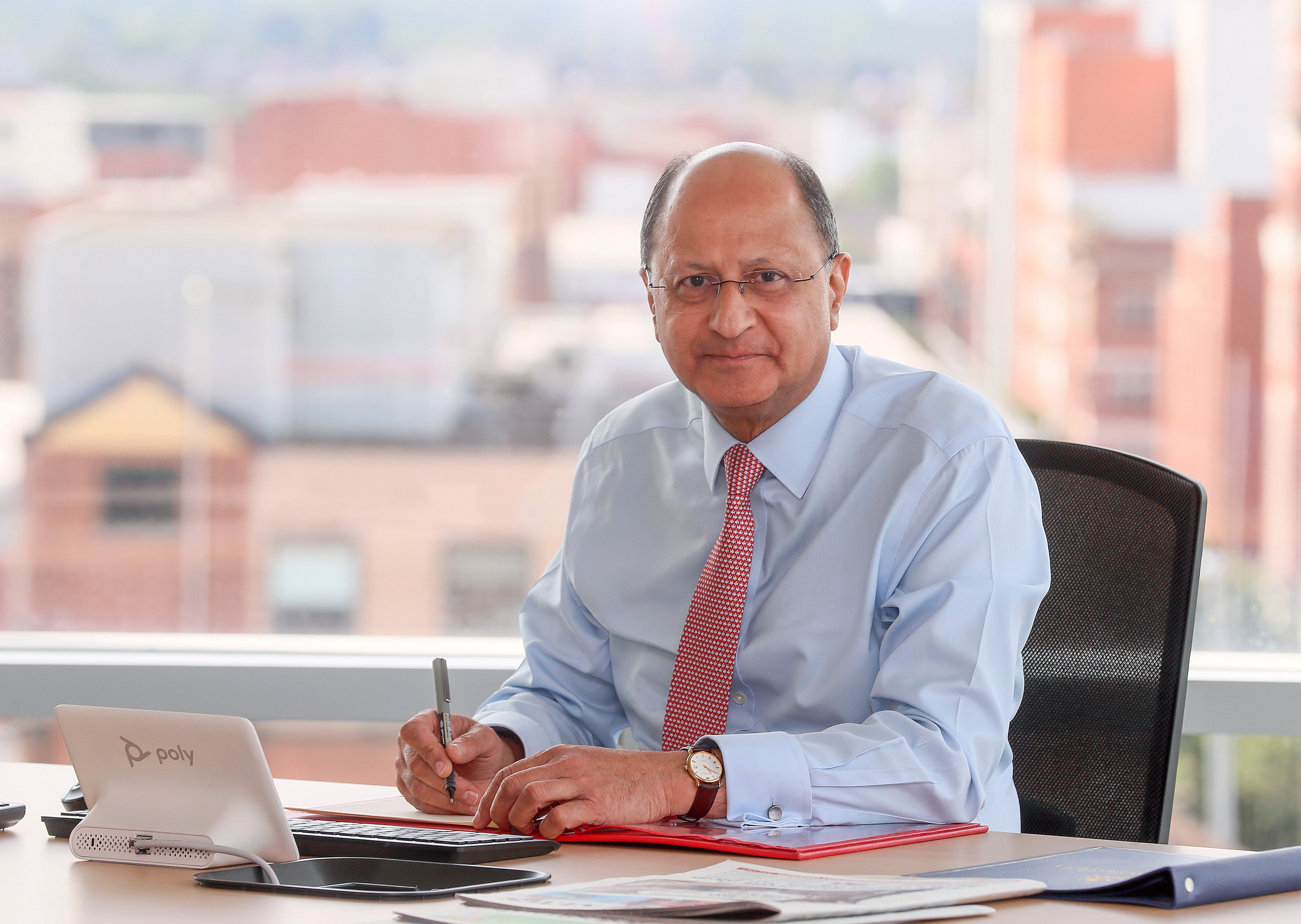 Northern Ireland Secretary Shailesh Vara at the UK Government Offices in Belfast (NIO/PA)