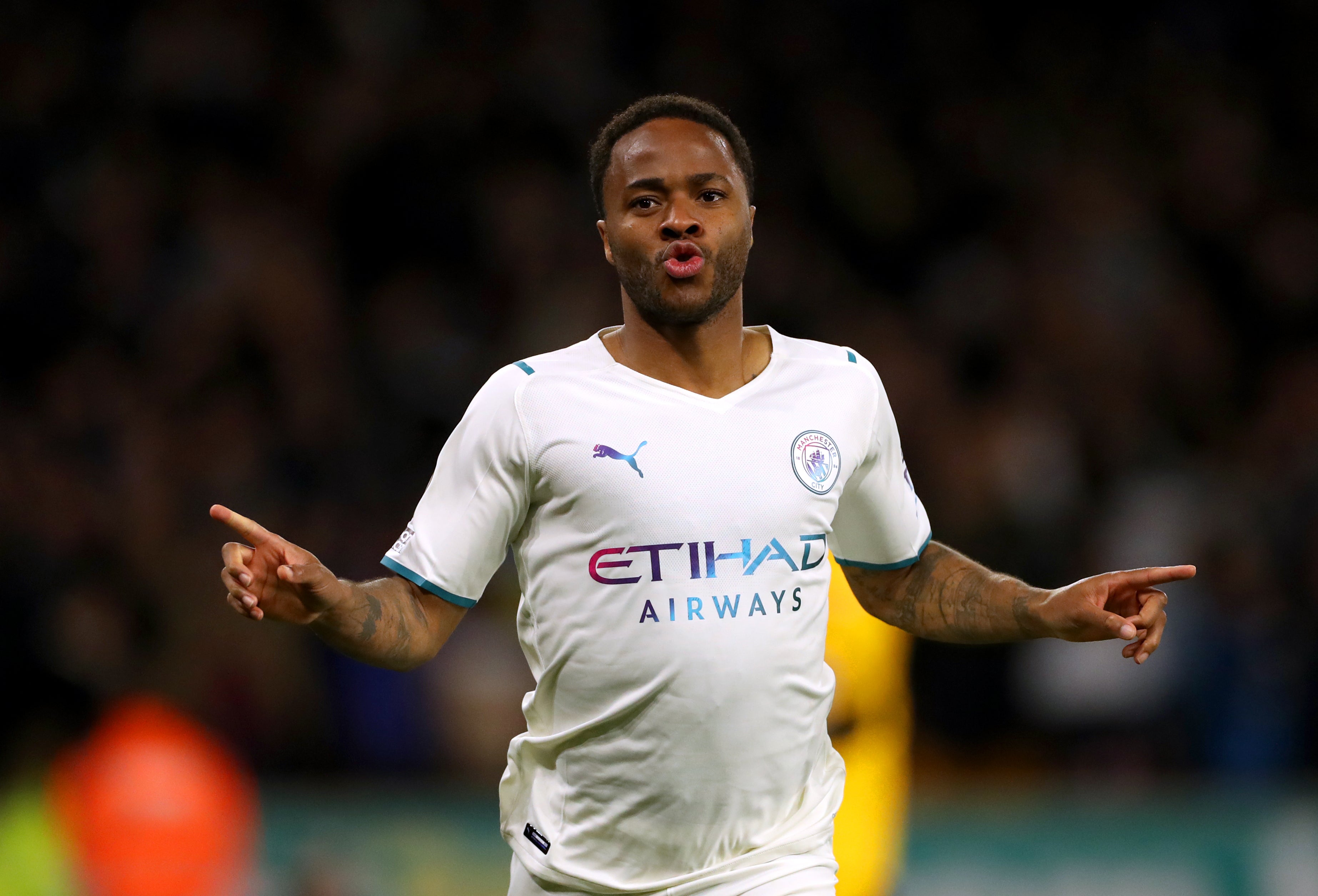 Raheem Sterling has blossomed at Manchester City – but is the time right for a move? (Bradley Collyer/PA)
