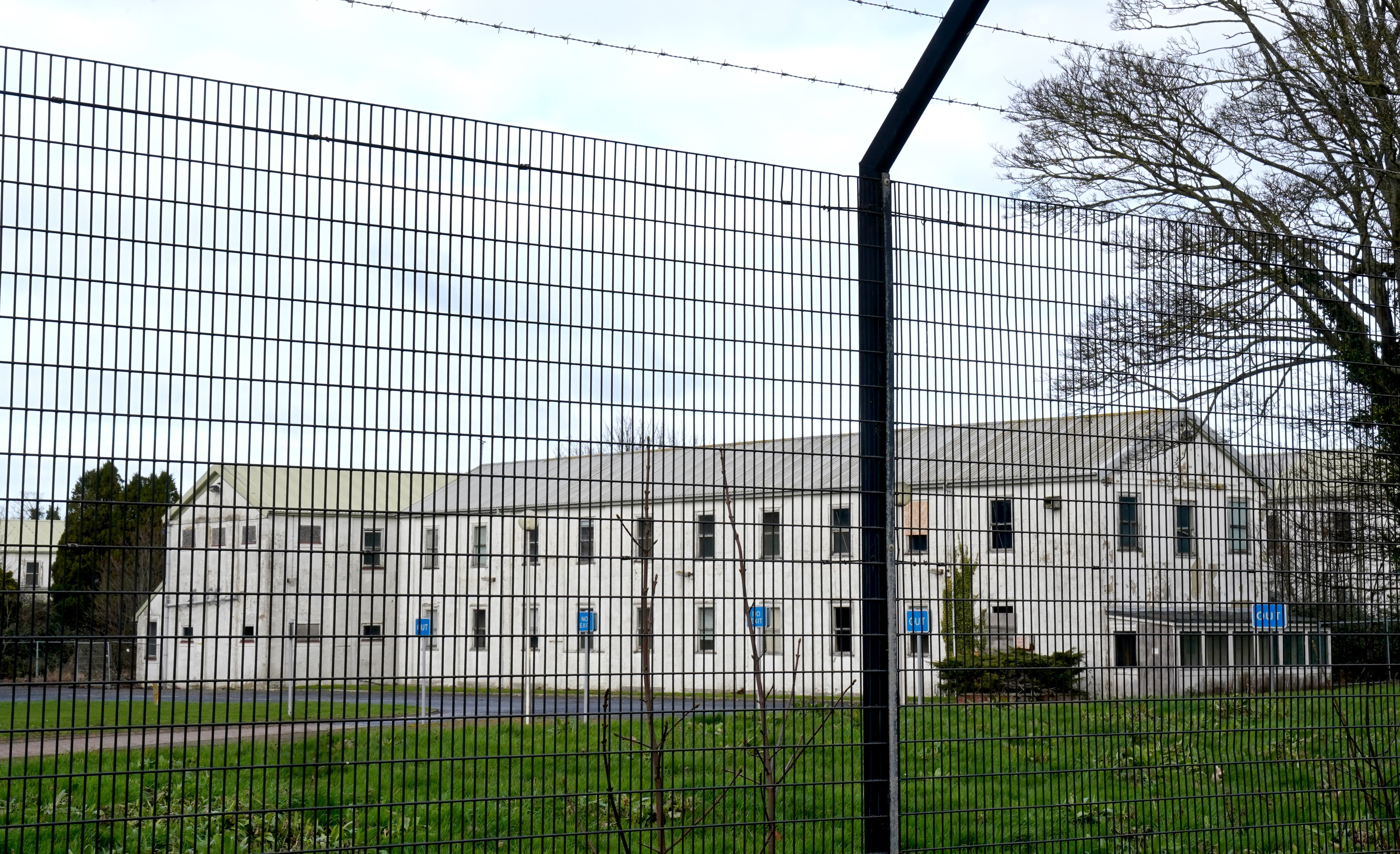 The Ministry of Defence site in Manston (Gareth Fuller/PA)