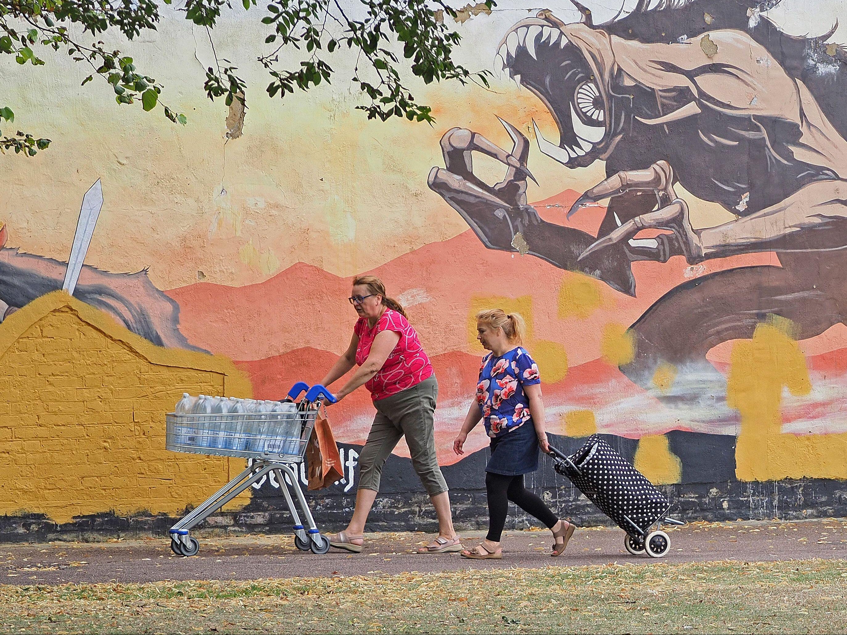 Sheppey residents push their water supplies home