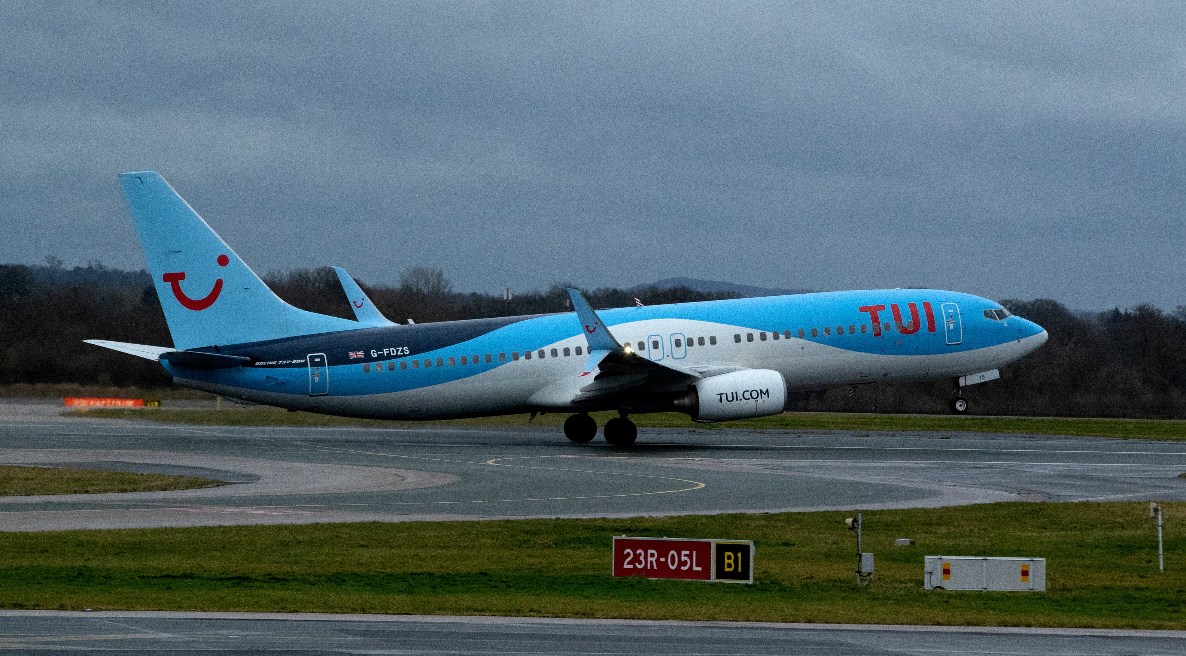 Tui is the only base carrier left at Doncaster Sheffield Airport (Peter Byrne/PA)