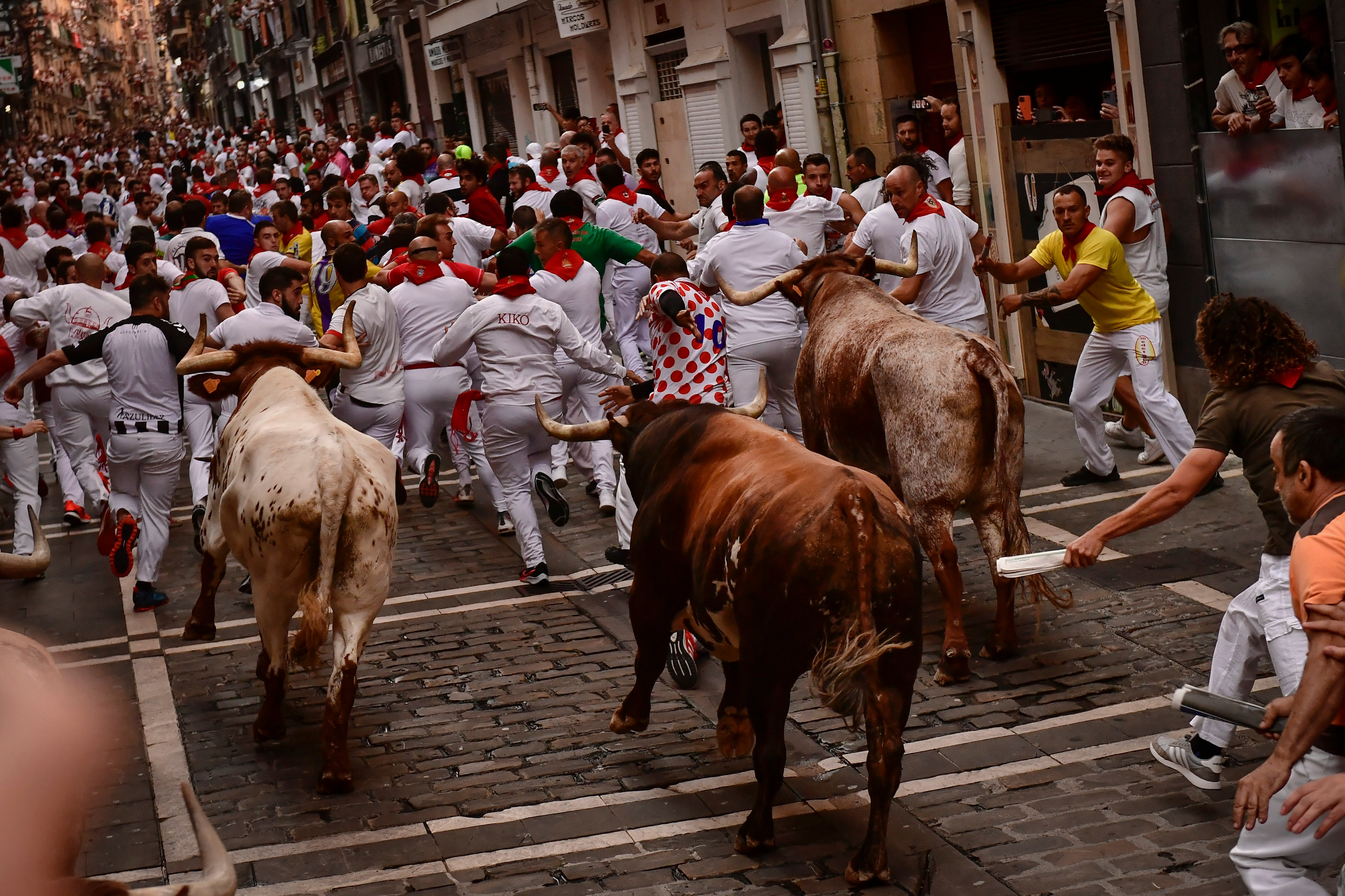 Spain Running of the Bulls