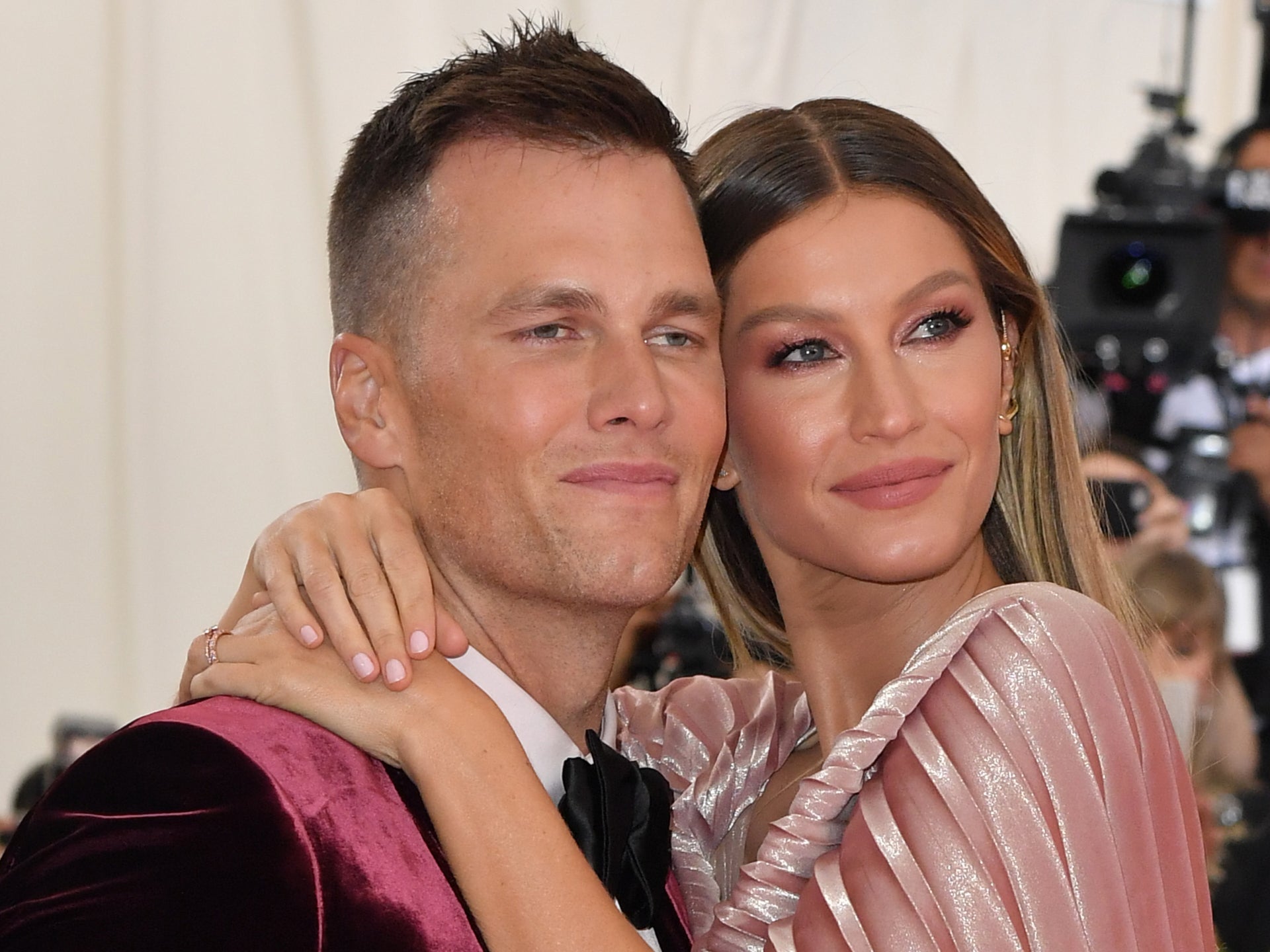 Gisele Bundchen and Tom Brady at the 2019 Met Gala