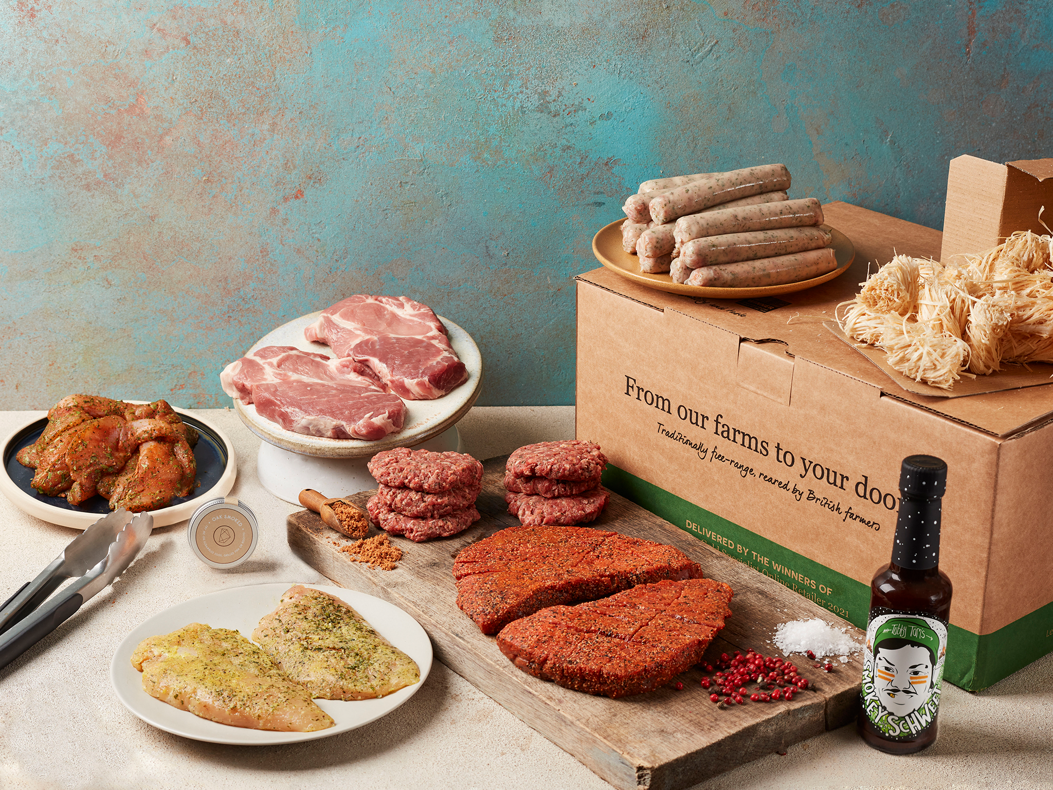 FieldFlower bbq hamper