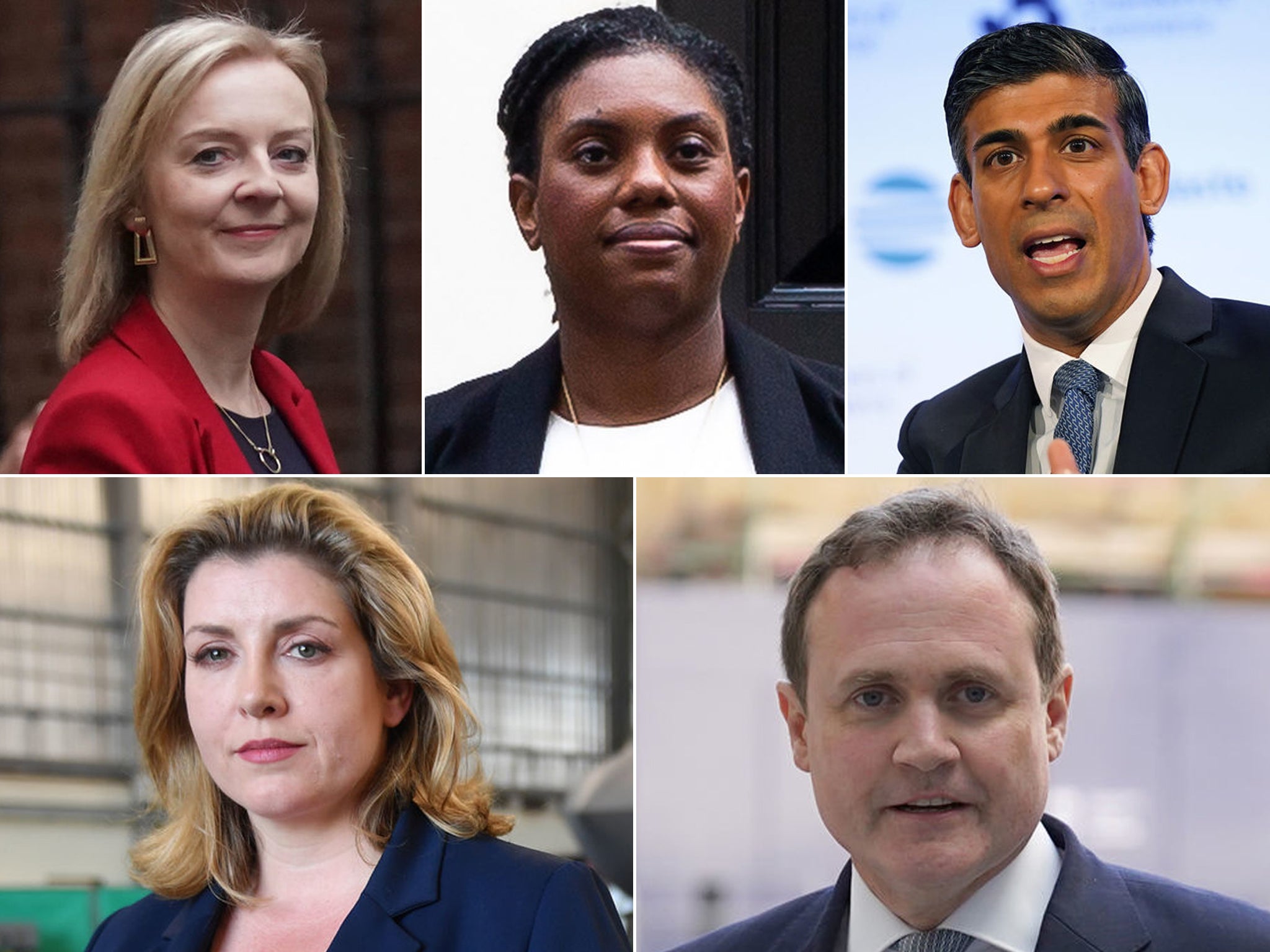 The Tory leadership candidates will face off in a series of TV debates over the next five days