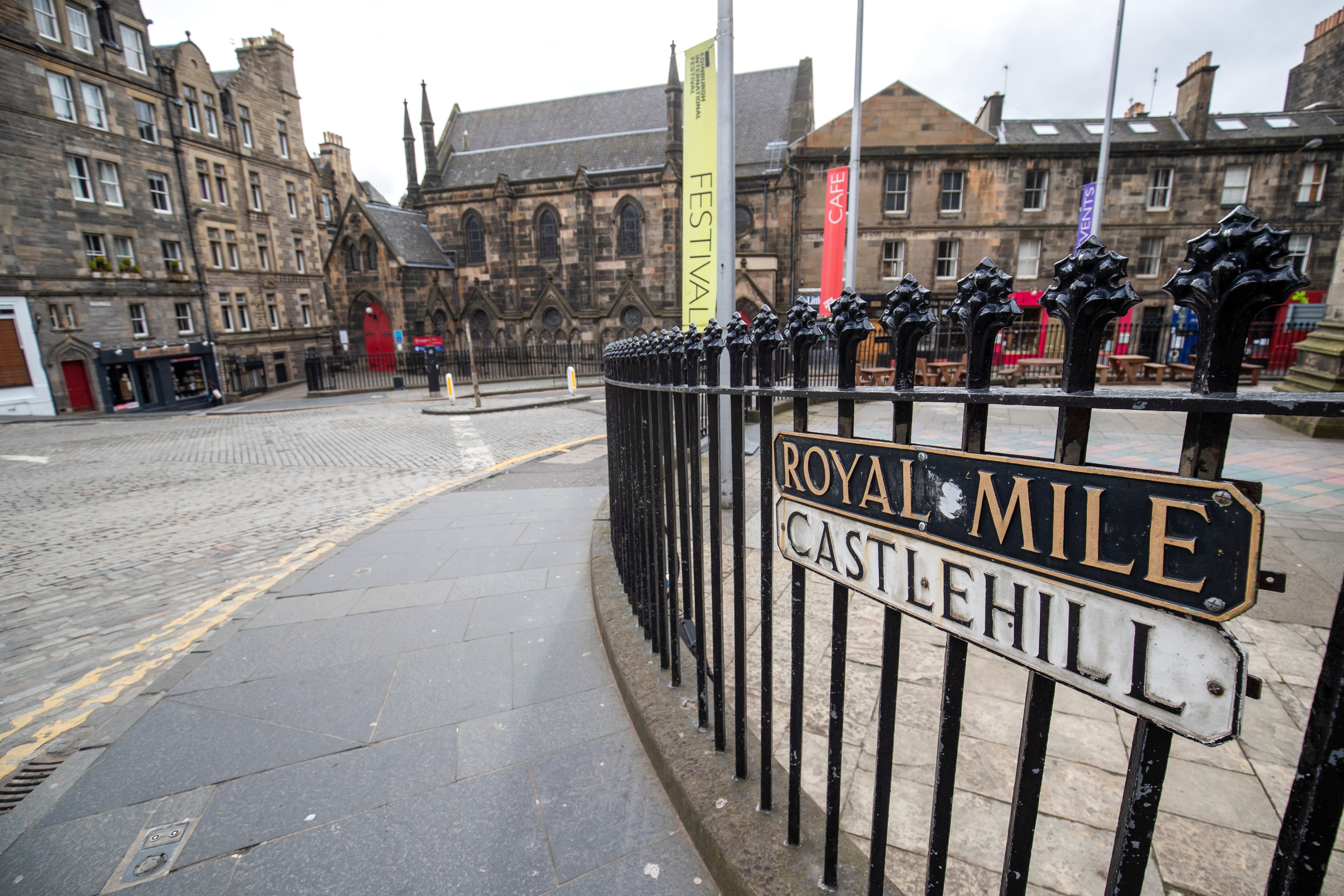 The procession will travel along Edinburgh’s Royal Mile before continuing to St Giles Cathedral