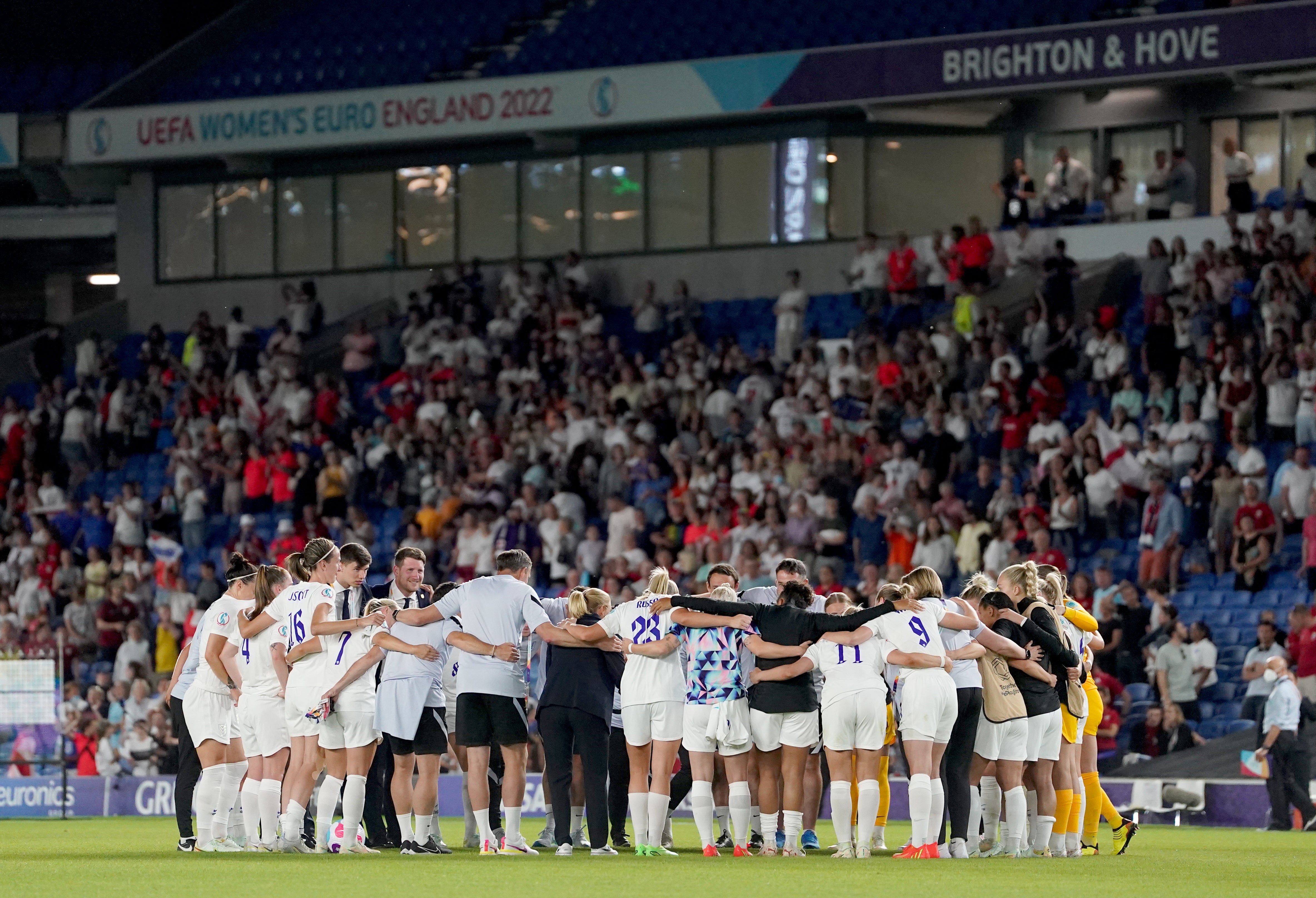 England put eight goals past Norway (Gareth Fuller/PA)