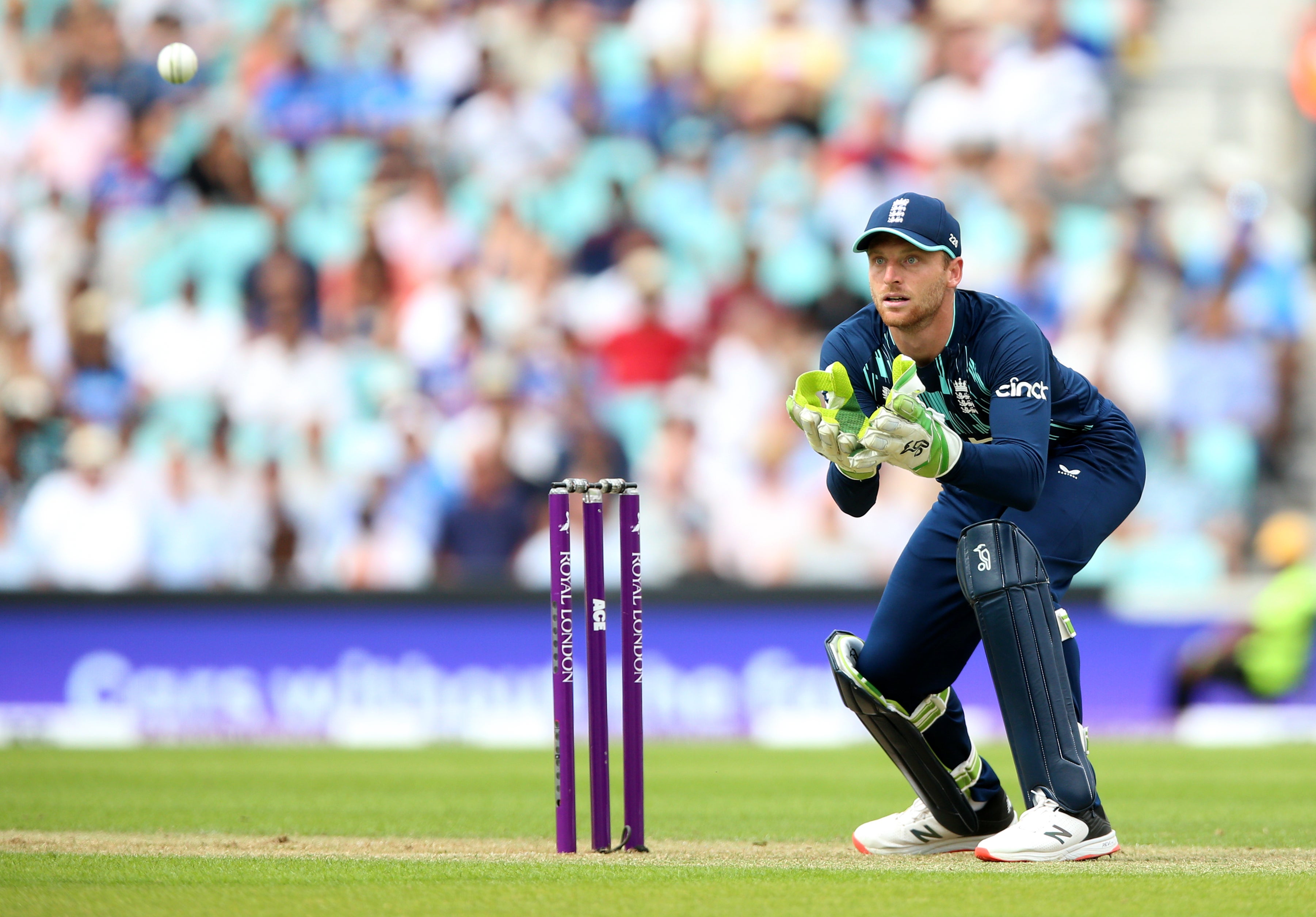 Jos Buttler was full of praise for Reece Topley (Nigel French/PA)