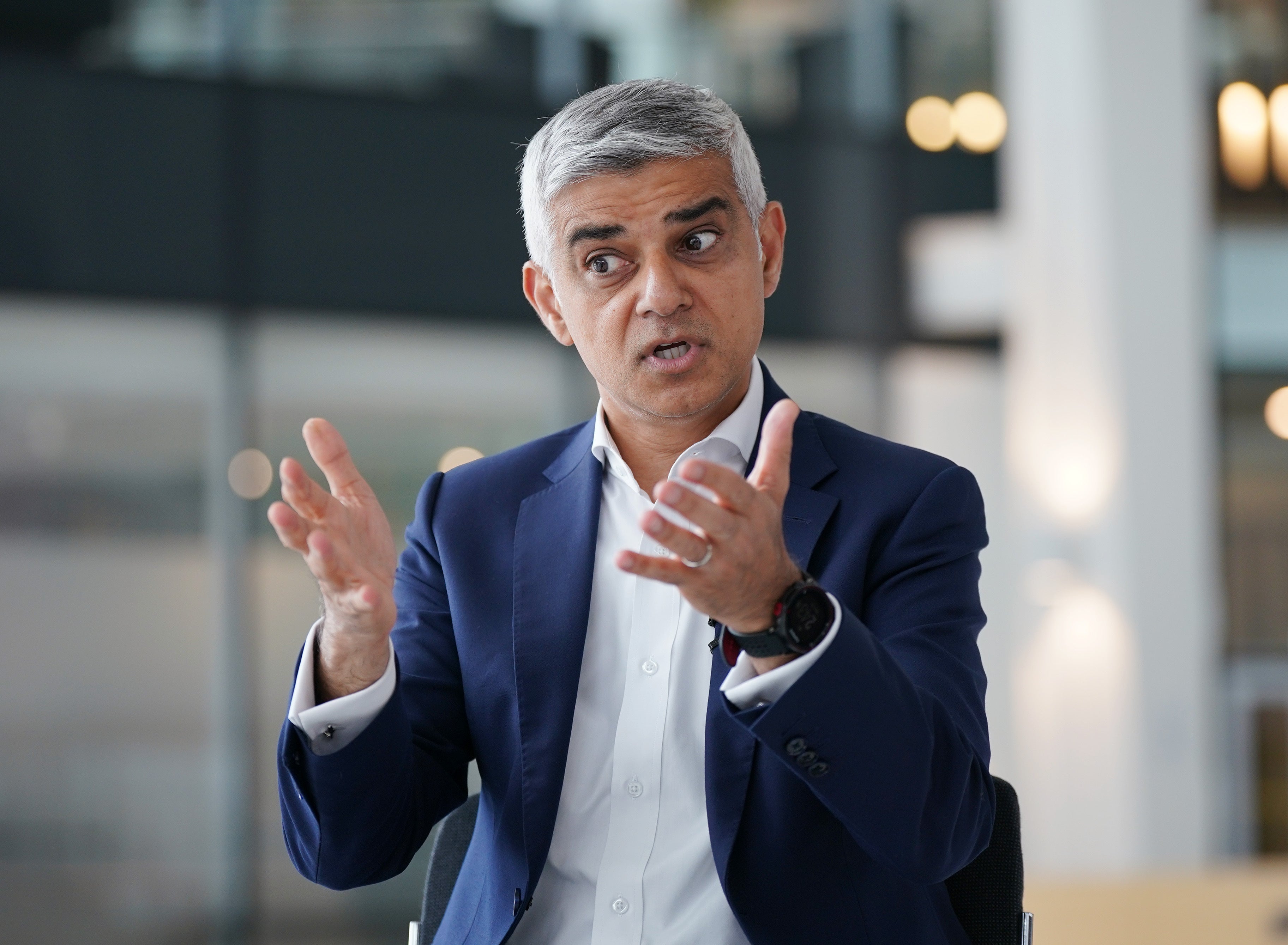 Mayor of London Sadiq Khan called for action against monkeypox (PA)