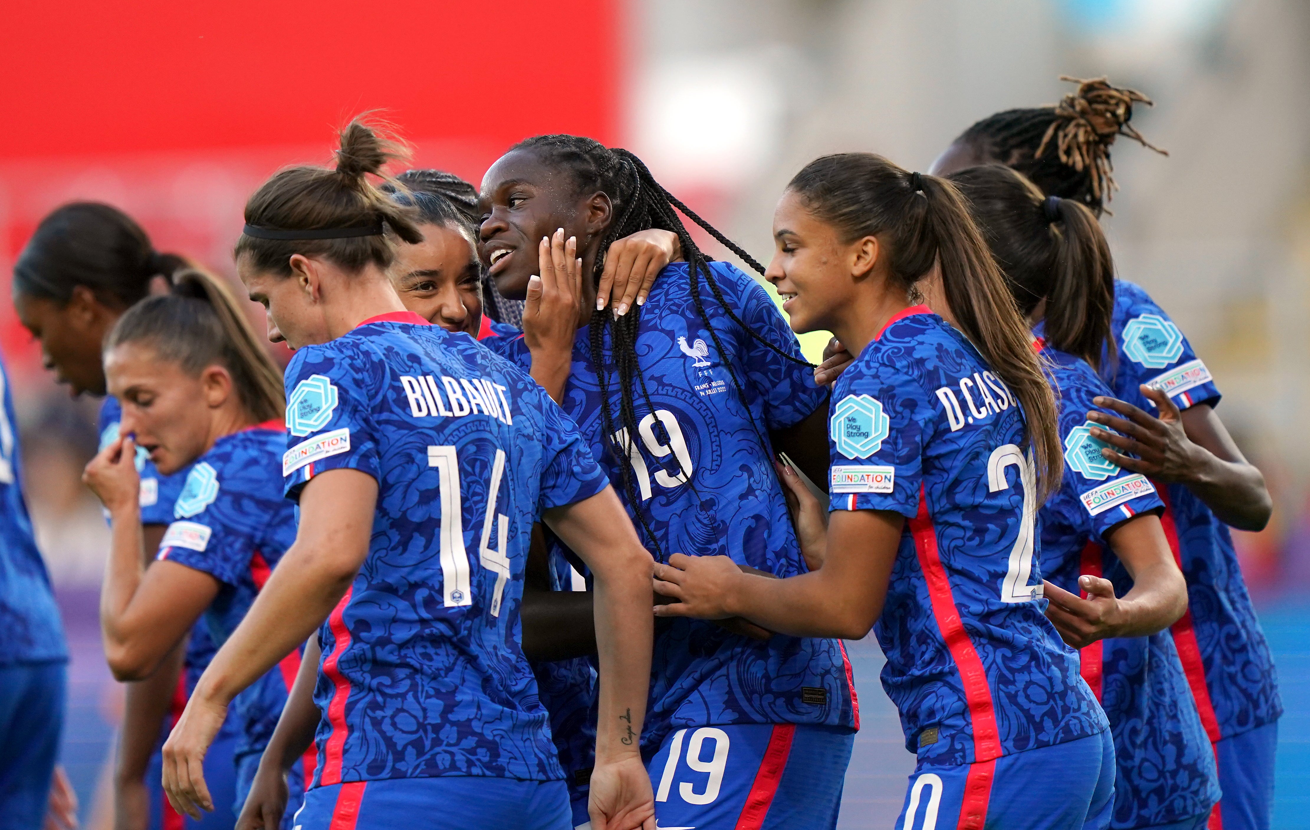 France qualified from Group D with a 2-1 win over Belgium (Tim Goode/PA)