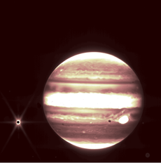 Nasa releases first Webb Telescope images of Jupiter and moon Europa