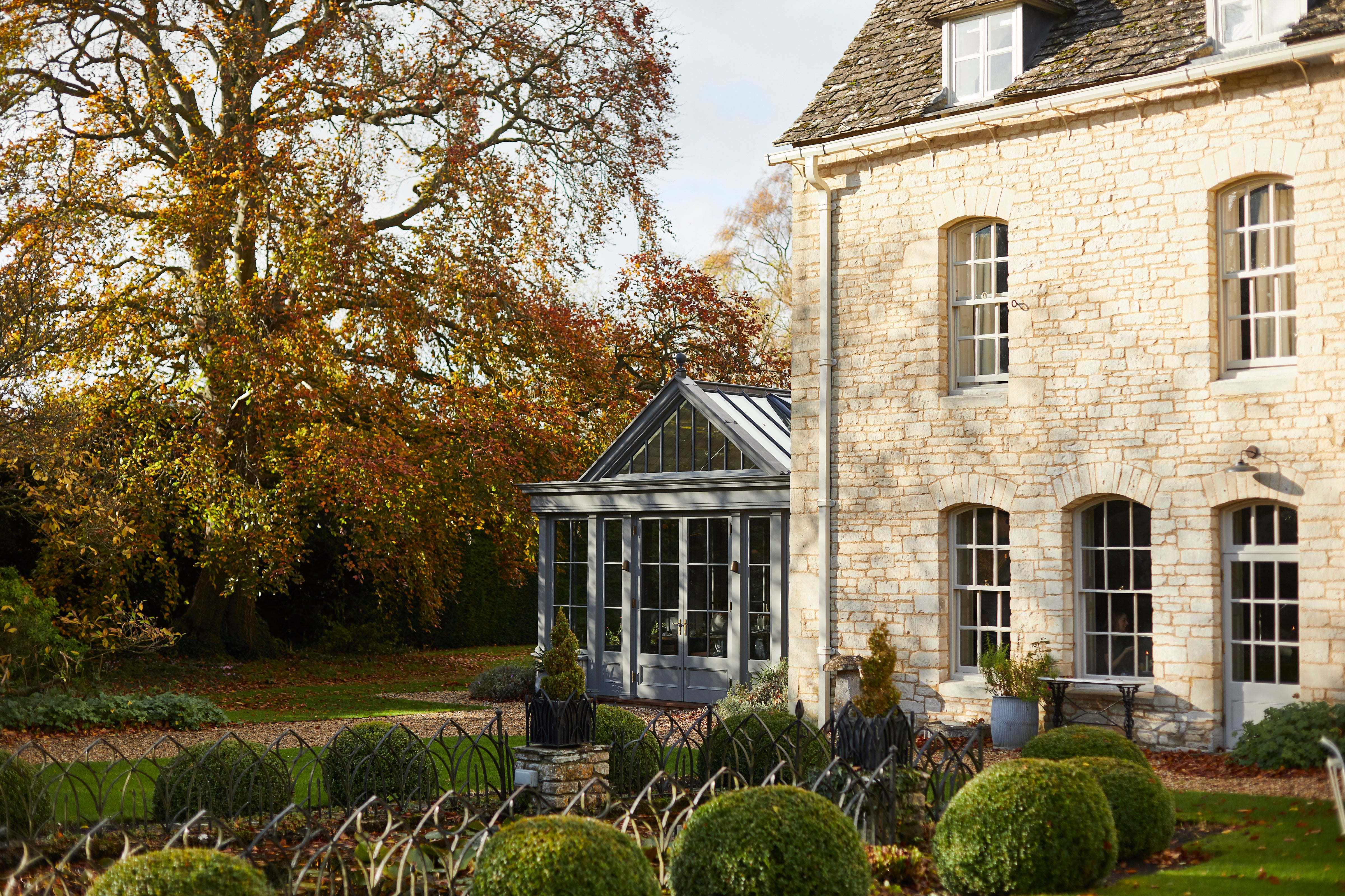 Take a dip in the heated pool, tucked away in a rose-filled courtyard