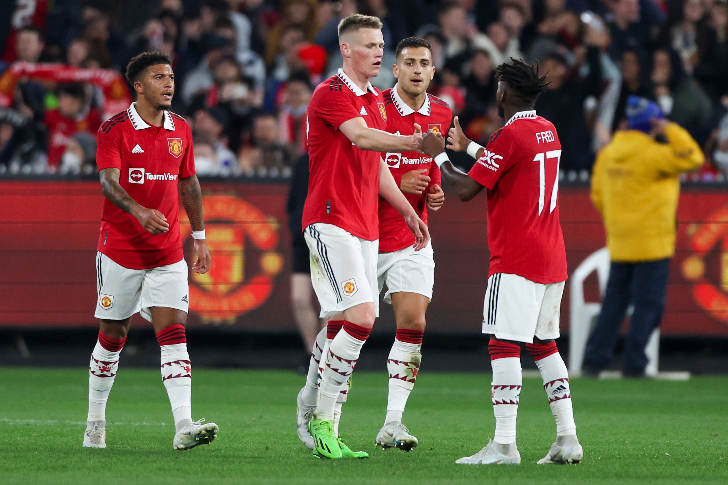 Manchester United came from behind to win in Melbourne (AP Photo/Asanka Brendon Ratnayake)