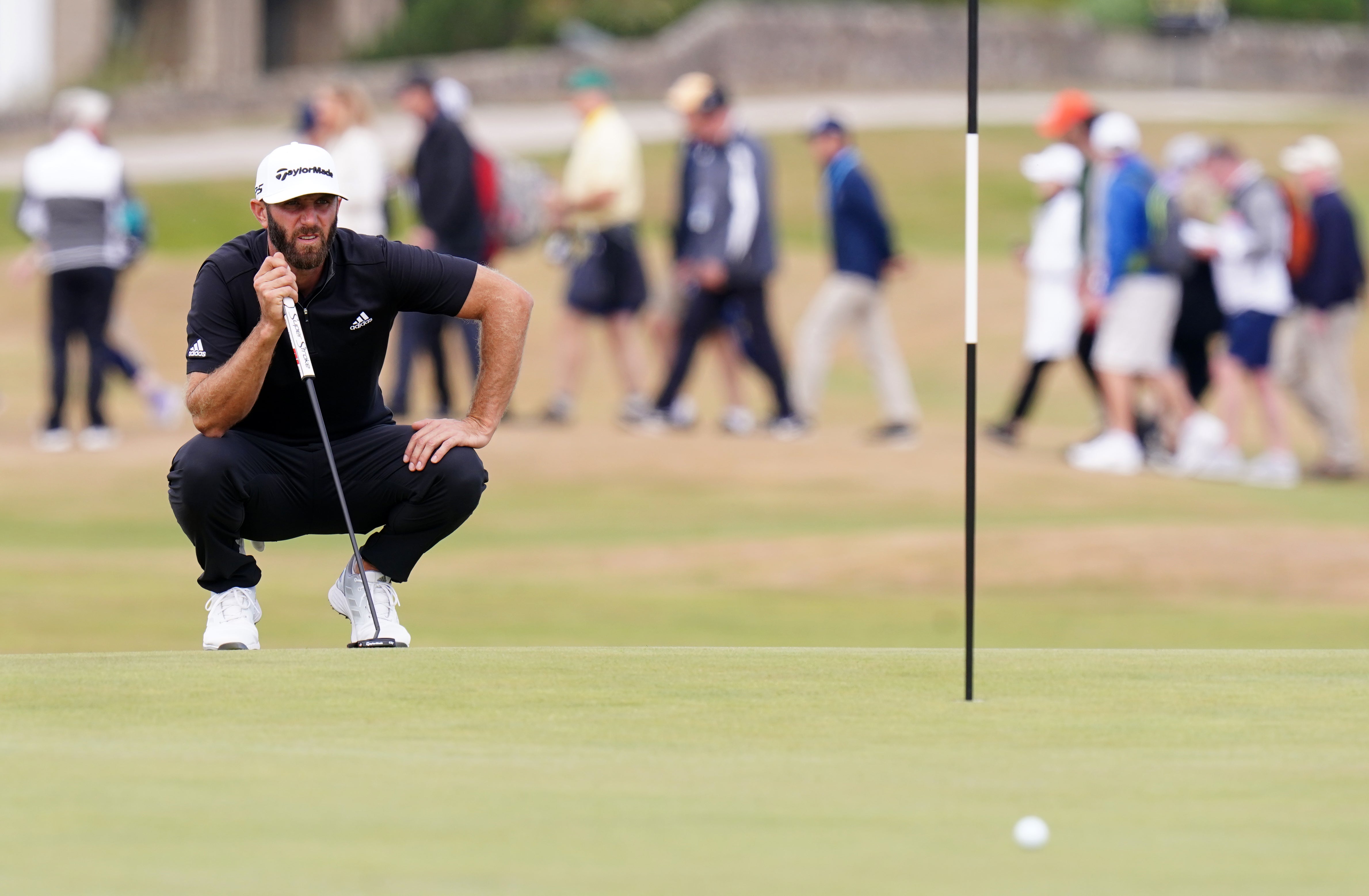 Gooch’s fellow LIV rebel Dustin Johnson also hit form (Jane Barlow/PA)