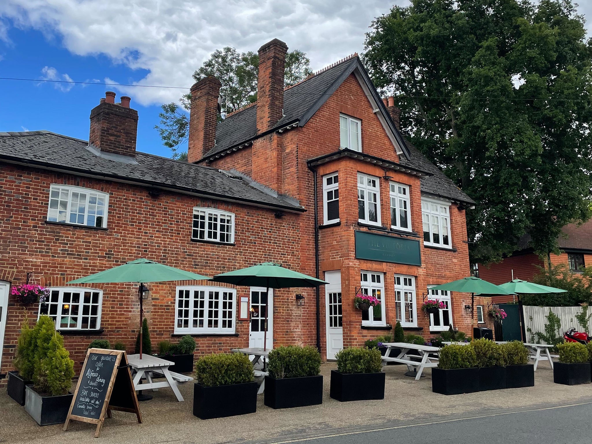 Warning: you’re about to enter posh pub territory