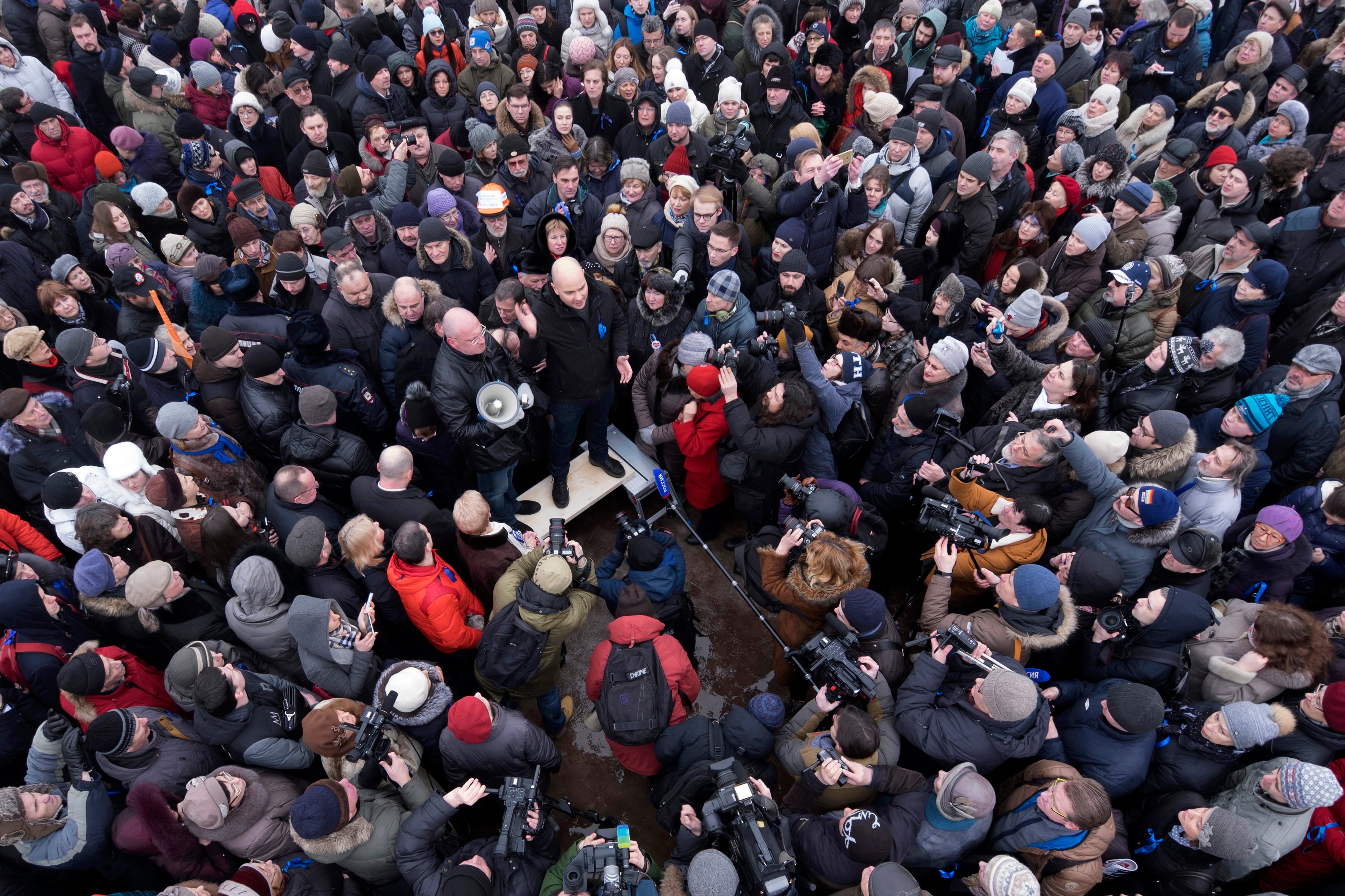 Russia Opposition Crackdown