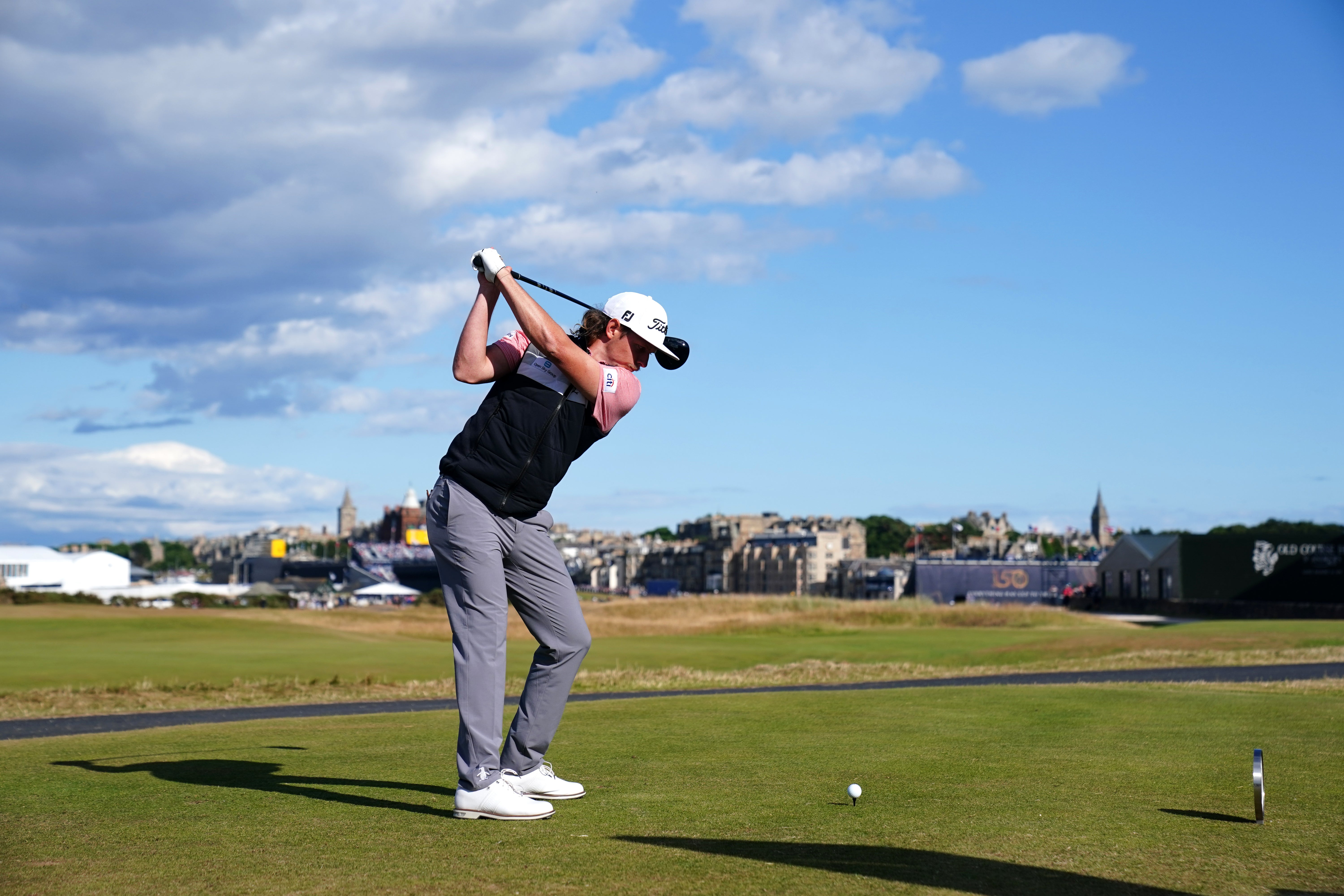 Smith’s 13-under-par score was a 36-hole record for an Open at St Andrews (David Davies/PA)