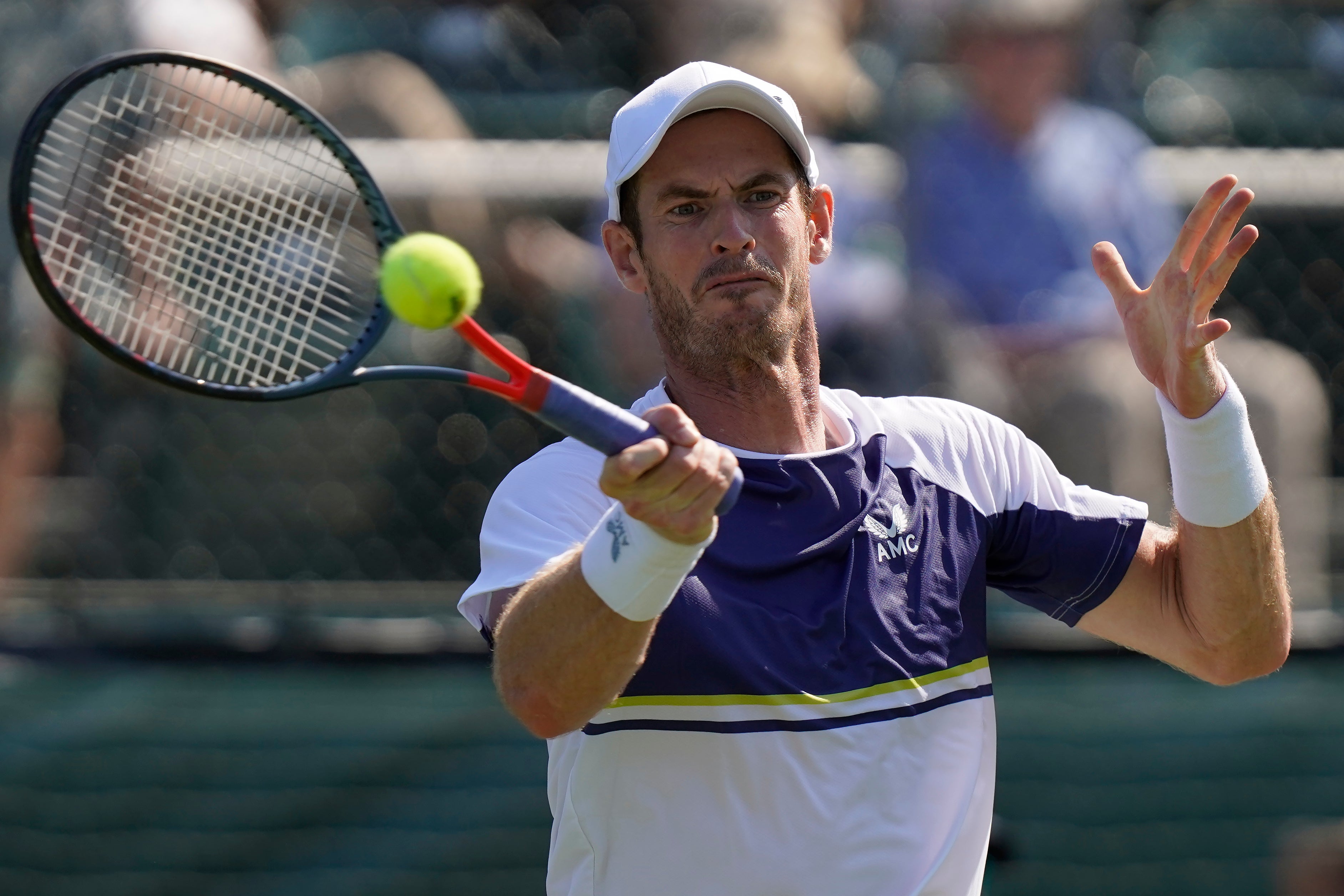 Andy Murray was beaten by Alexander Bublik (Steven Senne/AP)