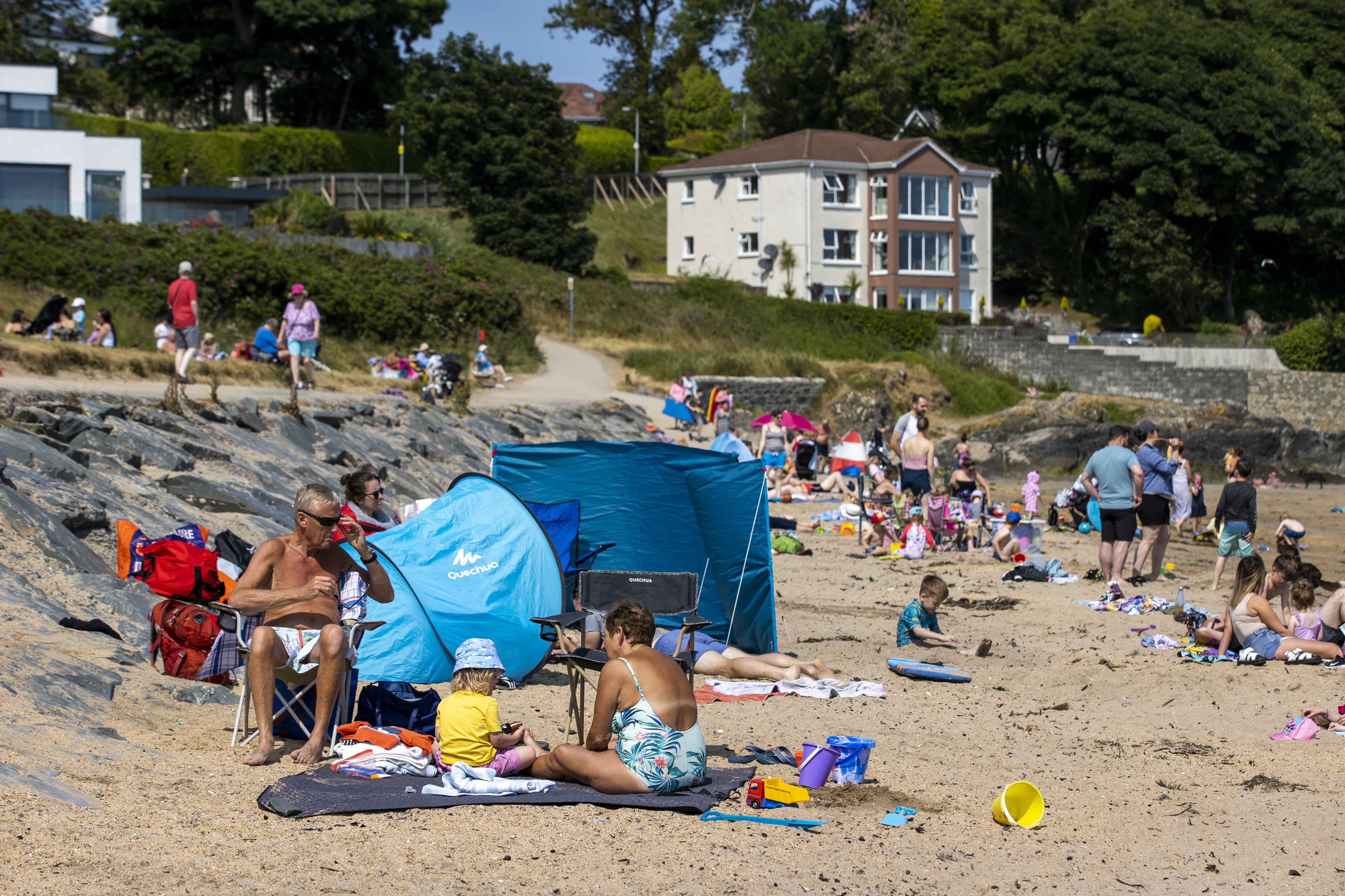 Temperatures are expected to soar in Northern Ireland over the coming days (Liam McBurney/PA)