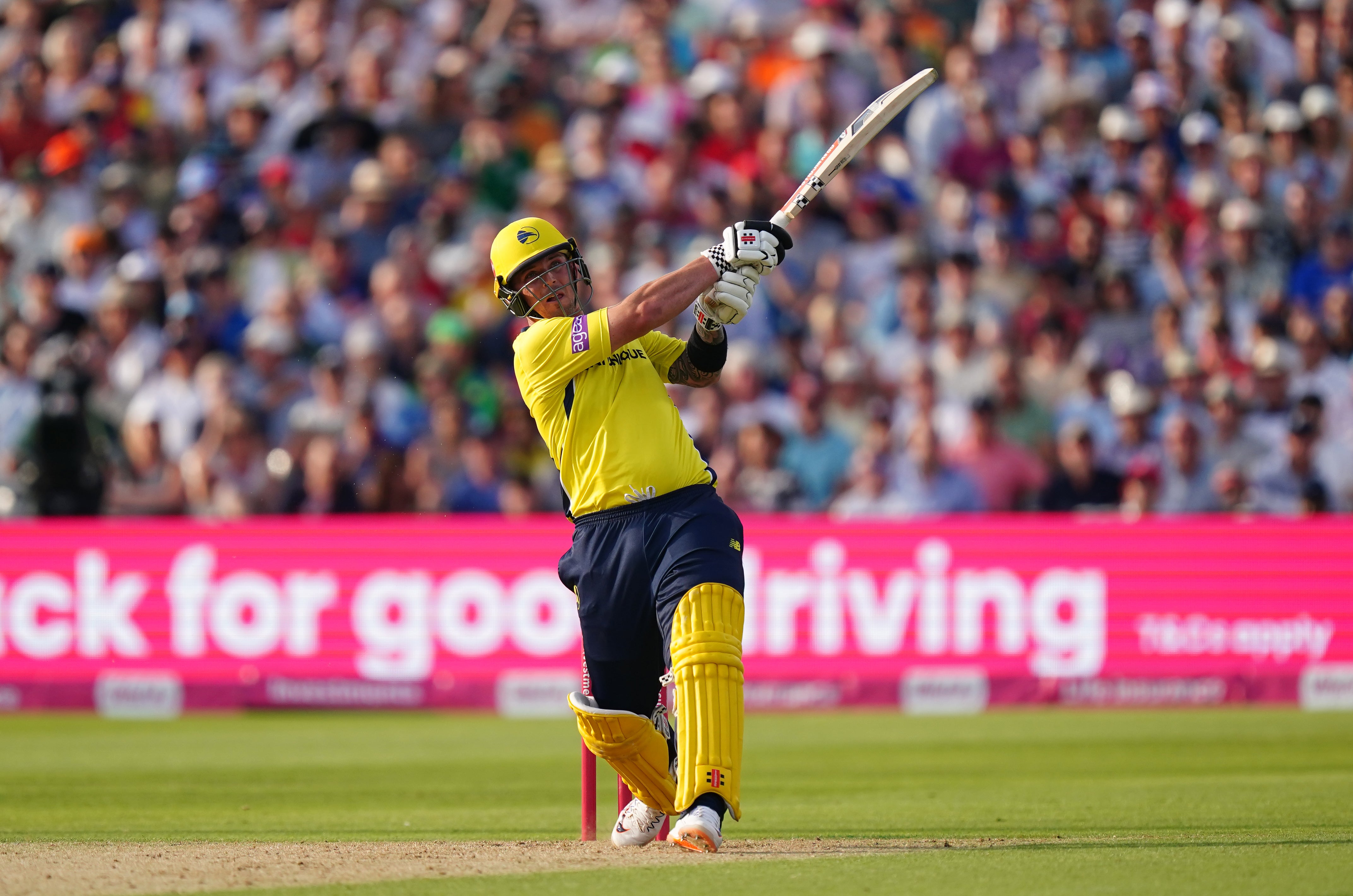 Ben McDermott shone for Hampshire (Mike Egerton/PA)