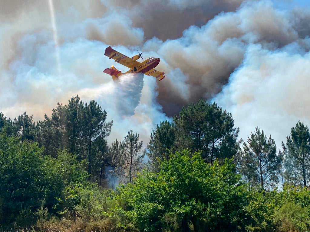 Europe France Wildfires