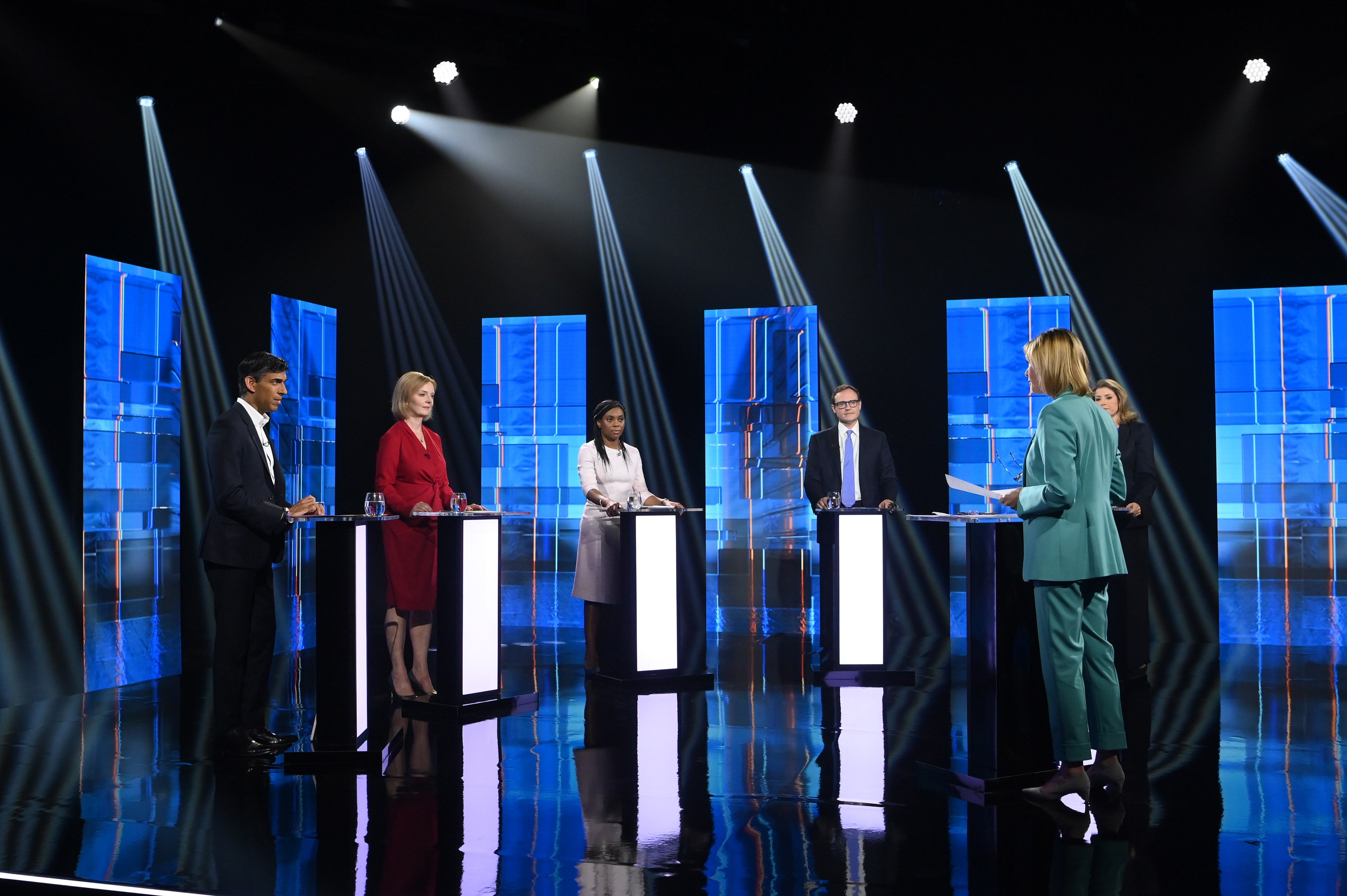 The candidates clashed over tax, Brexit and their upbringings during the televised debate on ITV