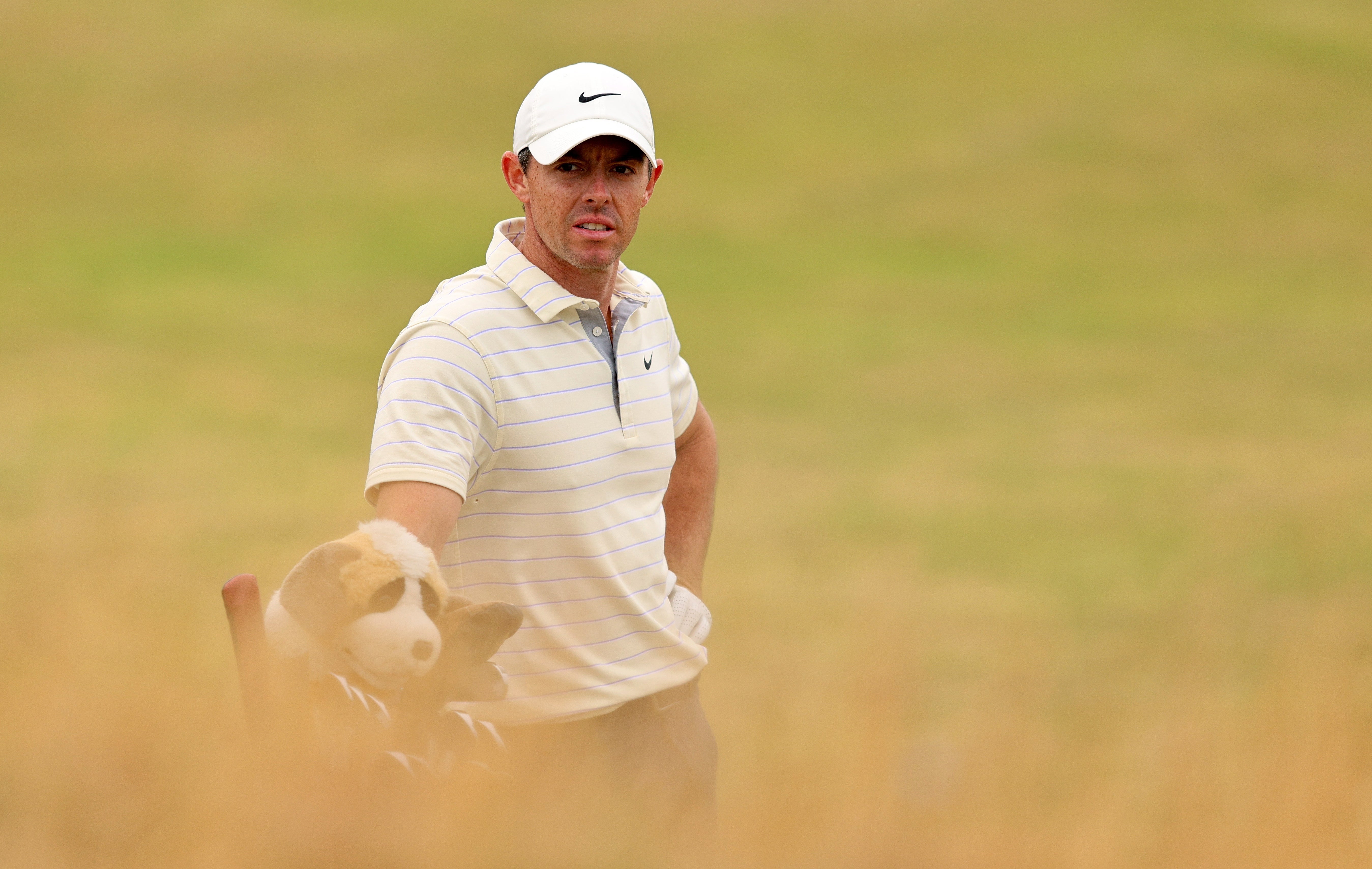 Rory McIlroy let his lead slip