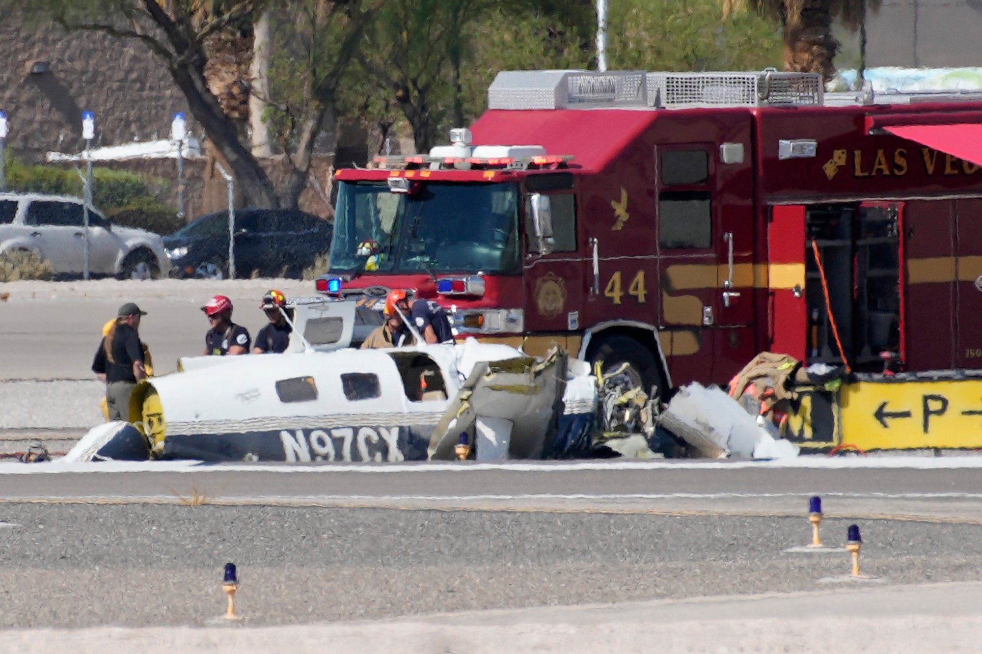 North Las Vegas Airport Small Planes Collide