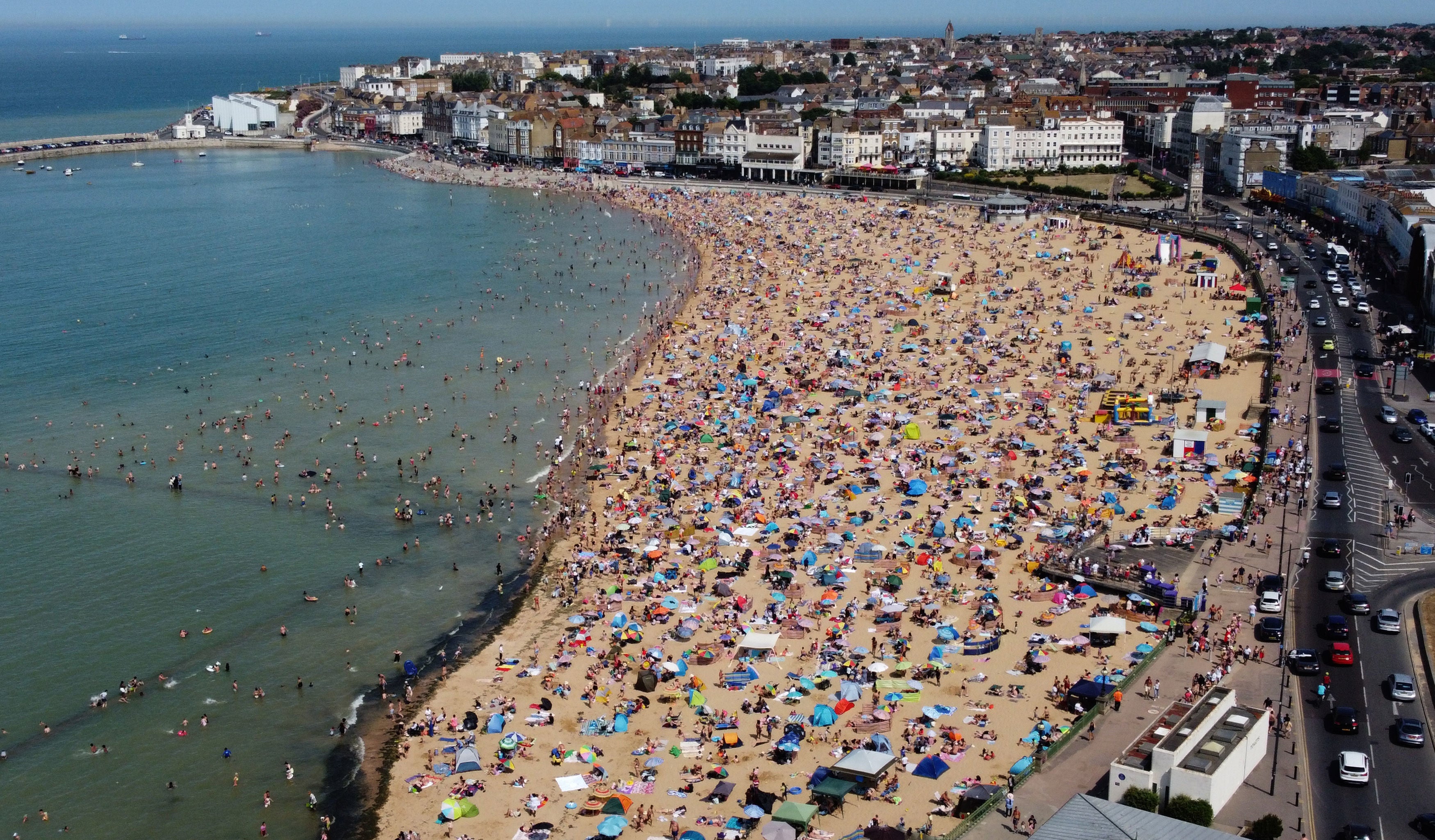 Temperatures are expected to climb to 40C on Tuesday