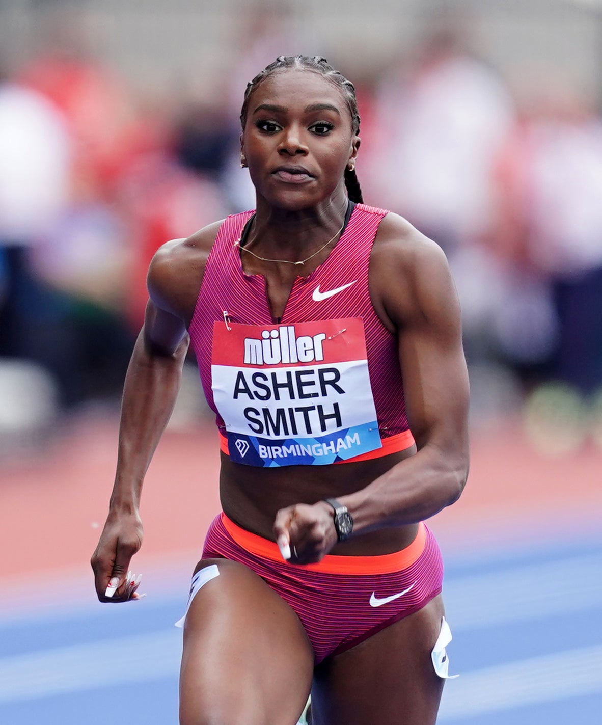 Dina Asher-Smith will face stiff competition in Birmingham (David Davies/PA)