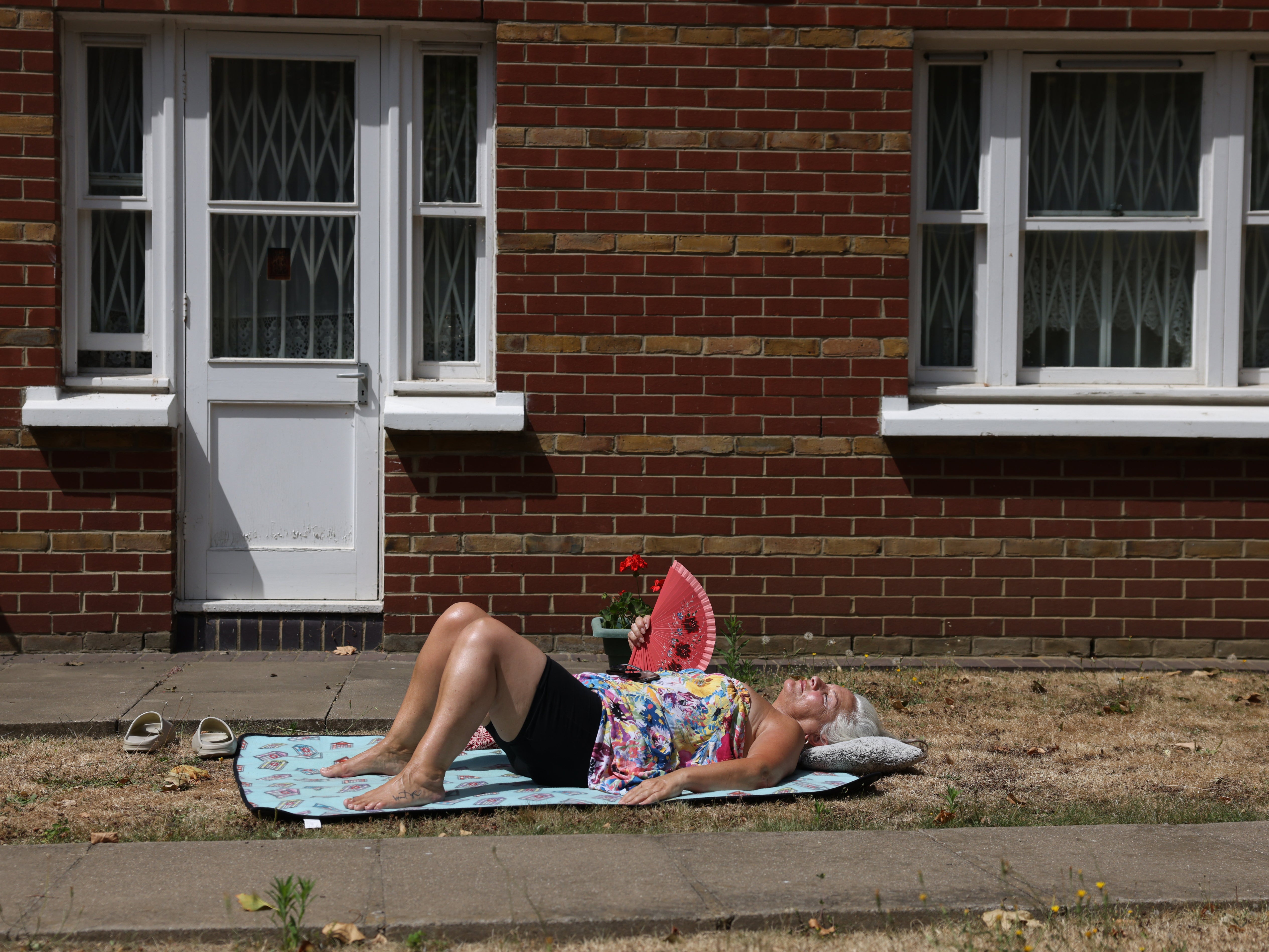 The UK reached temperatures above 40C for the first time on Tuesday