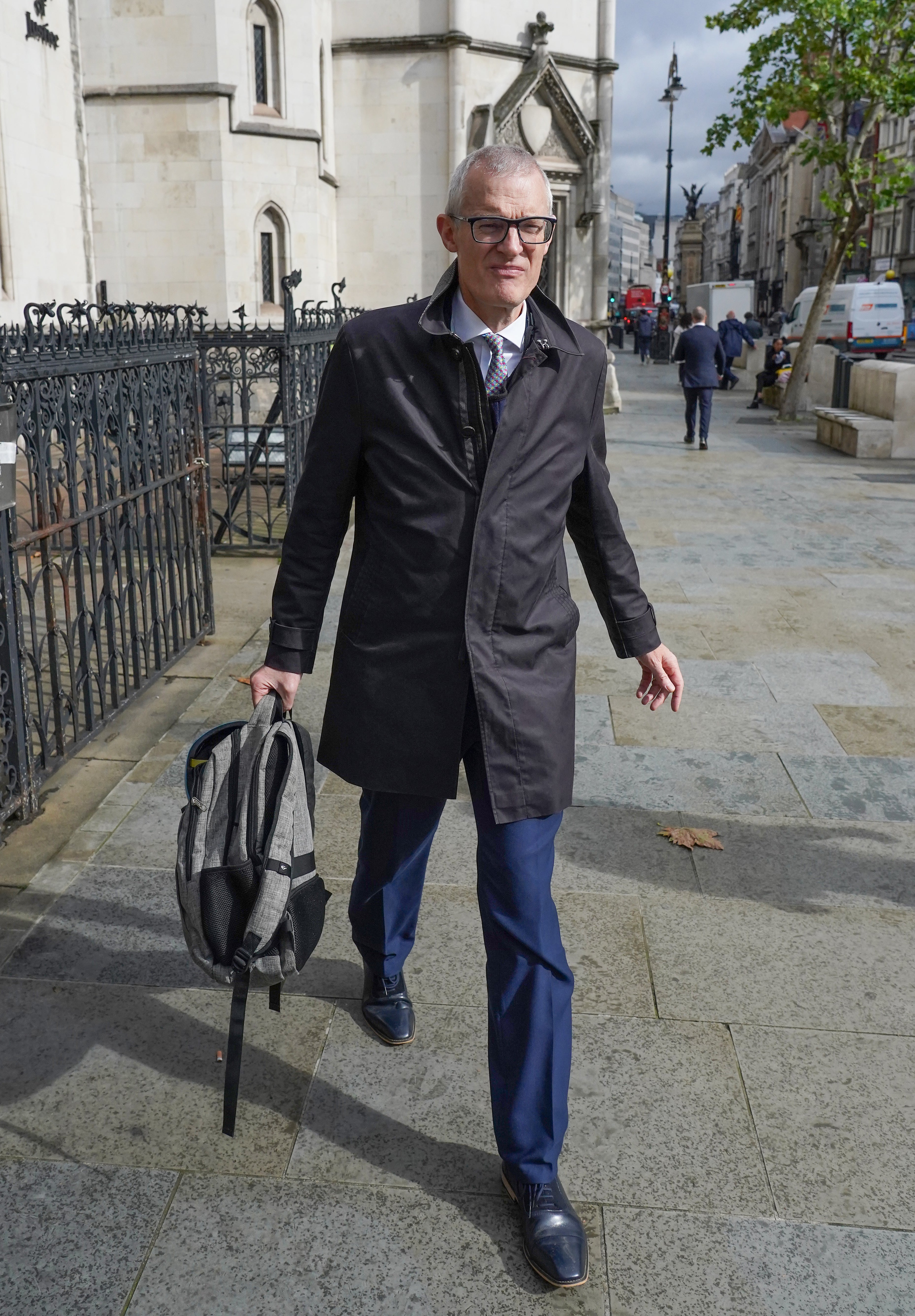 Jeremy Vine gave evidence to the jury last week, describing Belfield as “the Jimmy Savile of trolling” (PA)