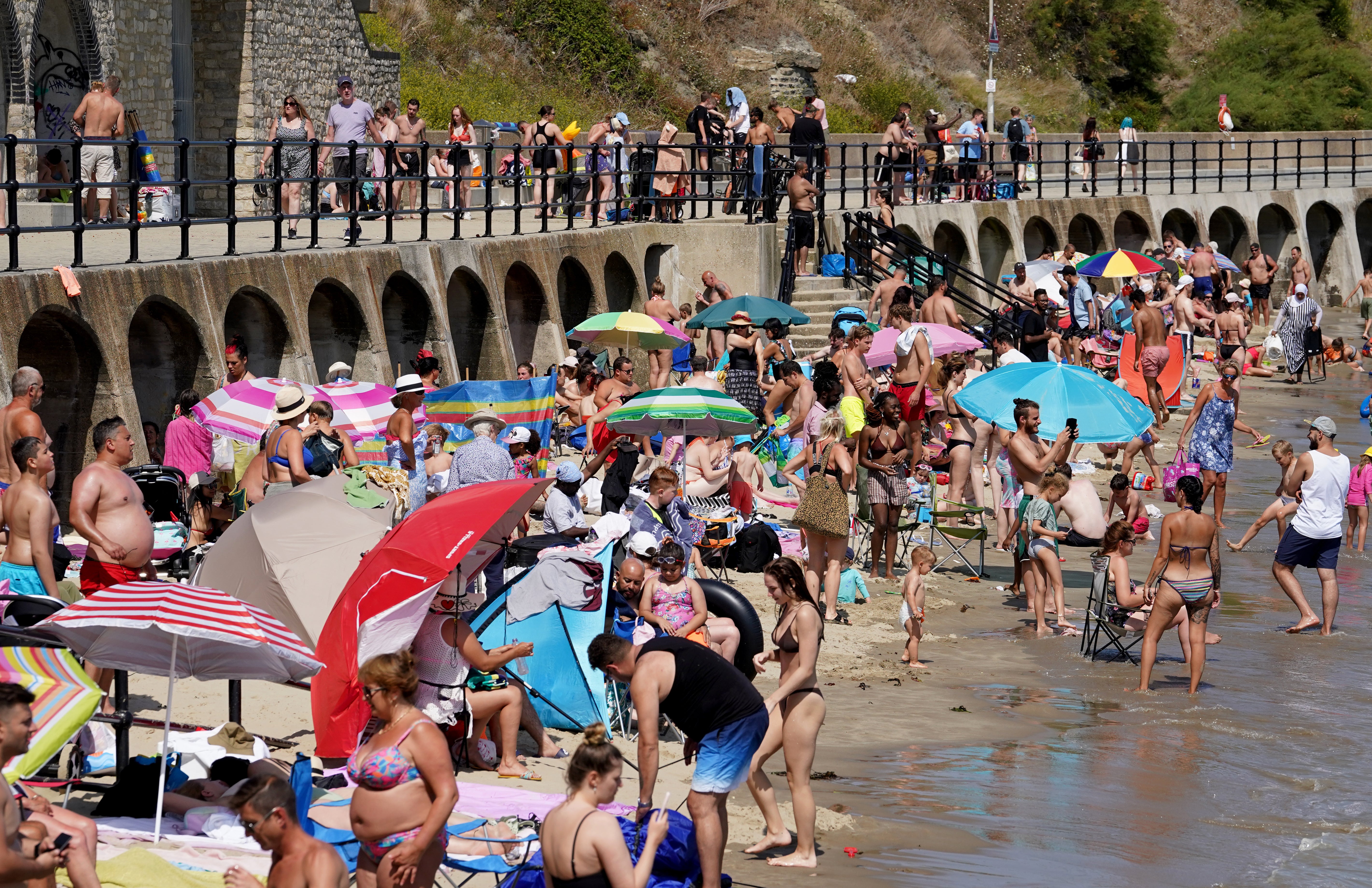 Britons are bracing for the hottest day on record (Gareth Fuller/PA)