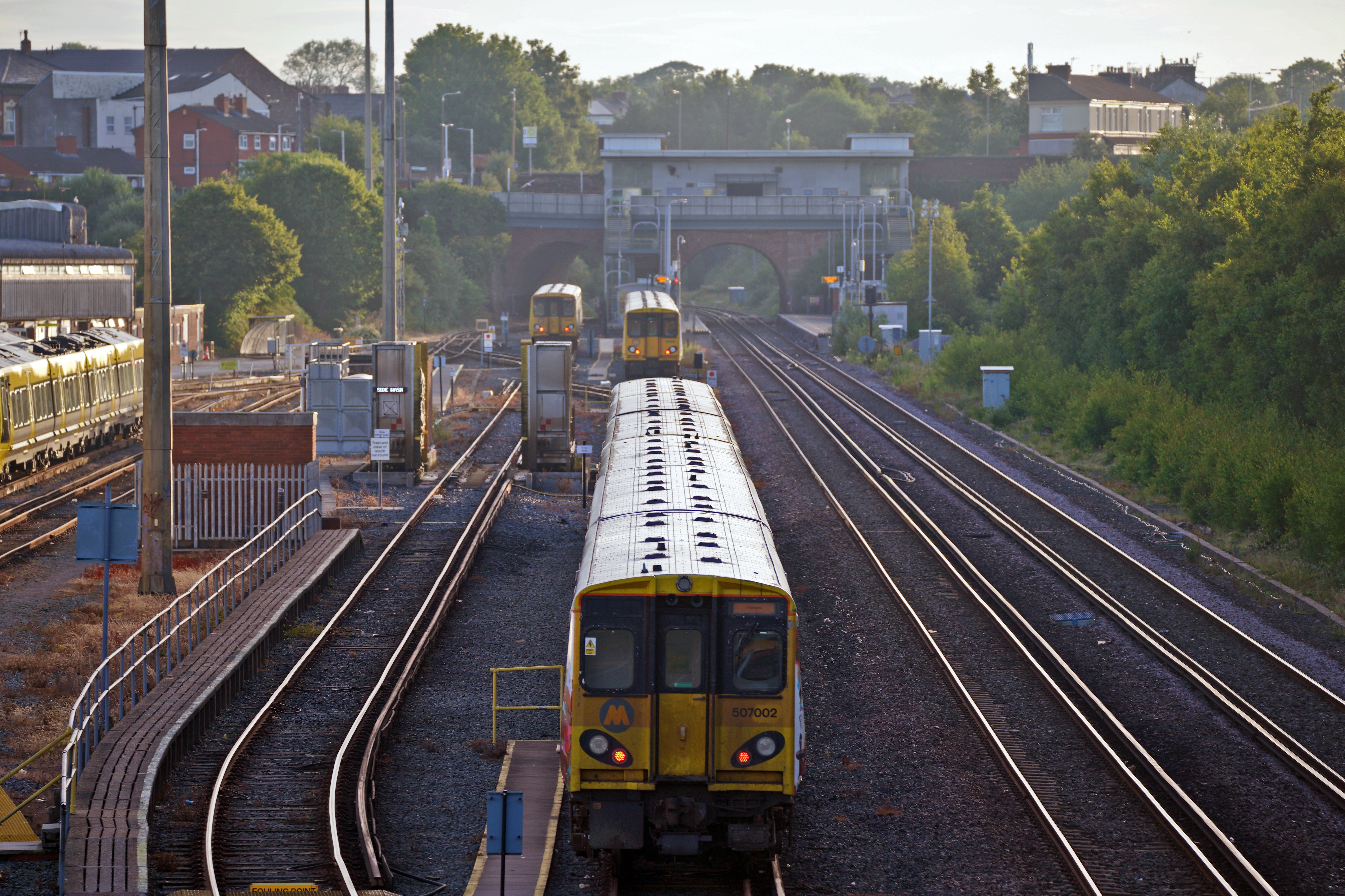 Issues on the rails and roads will continue for decades during extreme heatwaves, the Transport Secretary has said (Peter Byrne/PA)