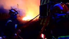 French firefighters battle intense wildfires during heatwave