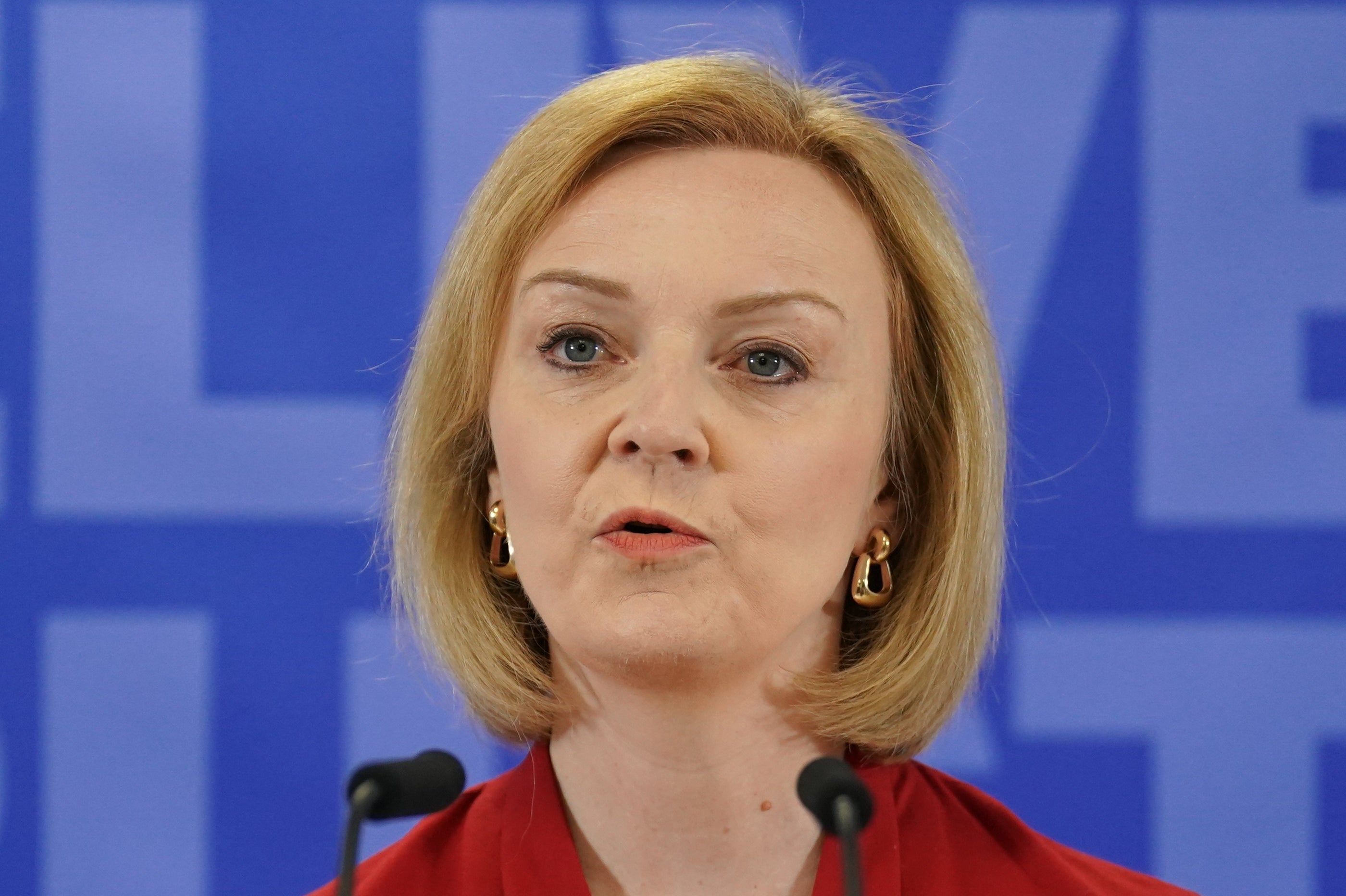 Liz Truss (Kirsty O’Connor/PA)