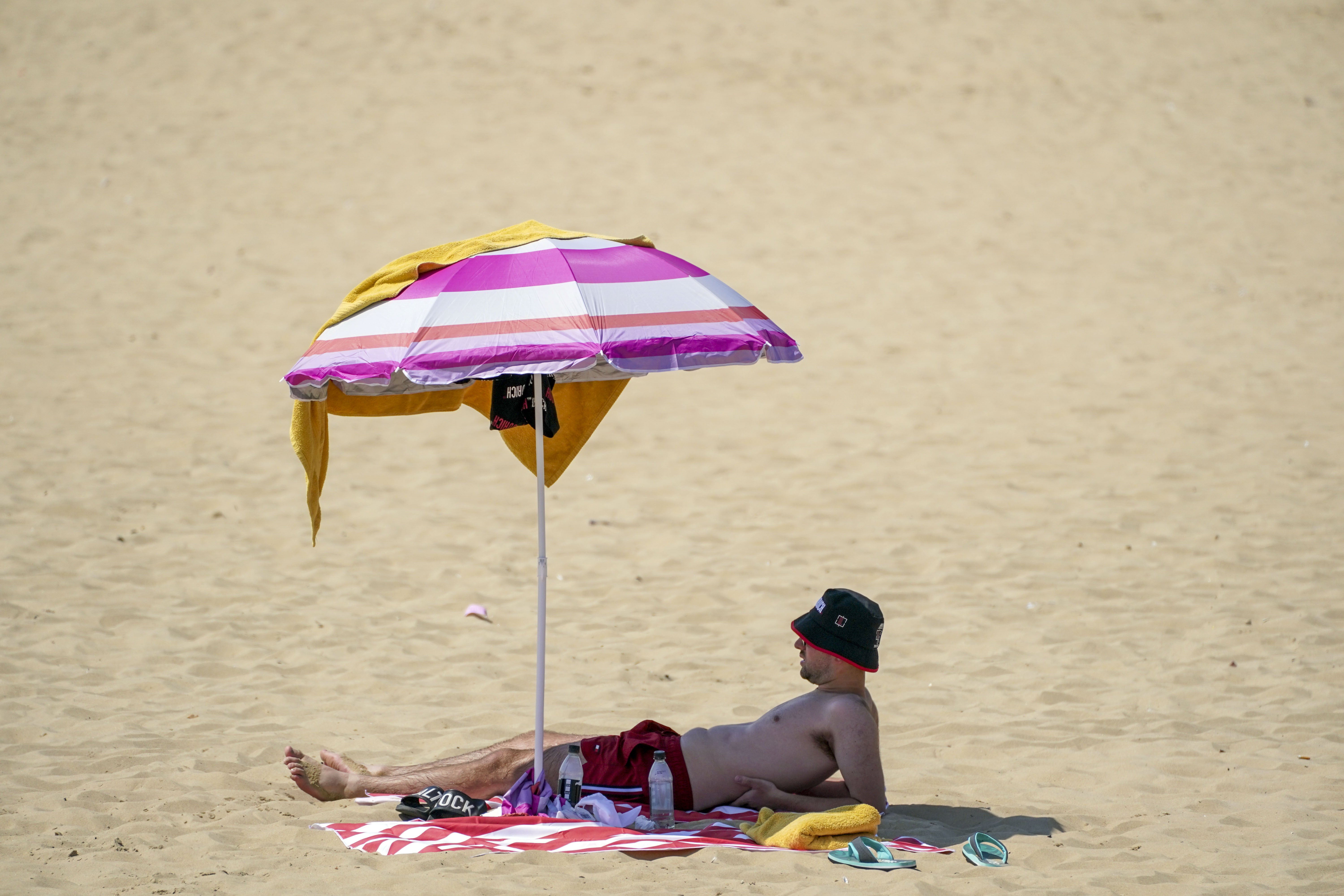 Temperatures rose on Tuesday (Steve Parsons/PA)