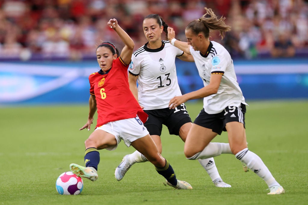 Spain midfielder Aitana Bonmati has won the player of the match award in each of their two wins