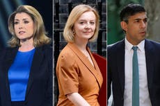 Liz Truss odds-on to replace Boris Johnson as Tory leader, say bookmakers