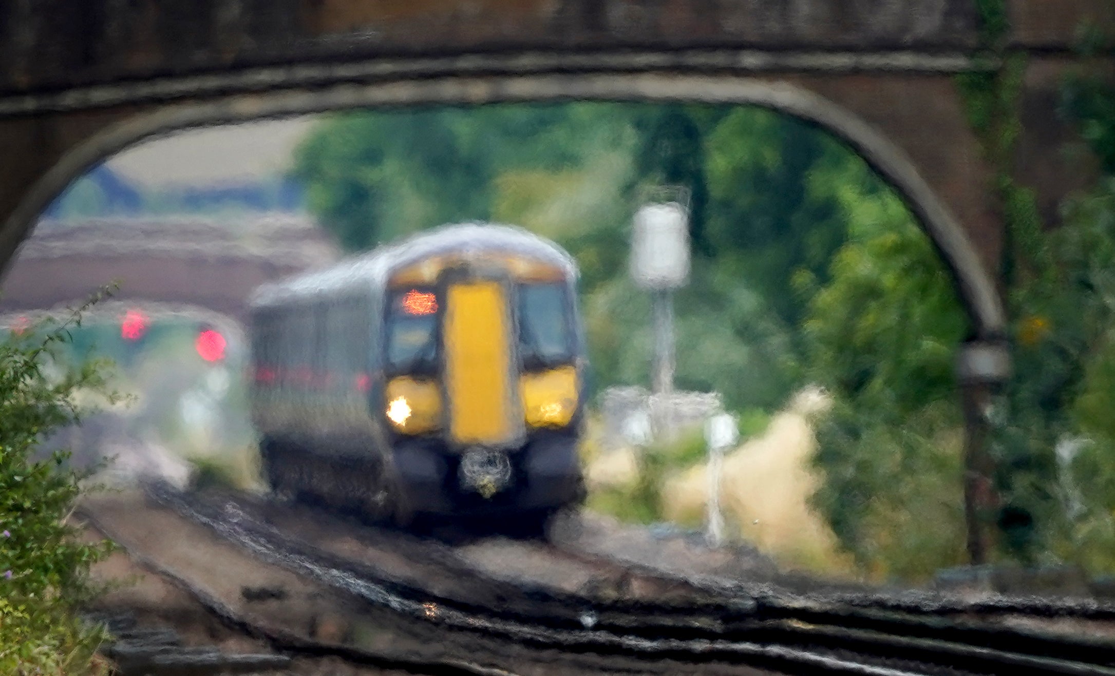 Britain must ‘keep ramping up the specification’ of its railways to cope with extreme temperatures, Transport Secretary Grant Shapps said (Gareth Fuller/PA)