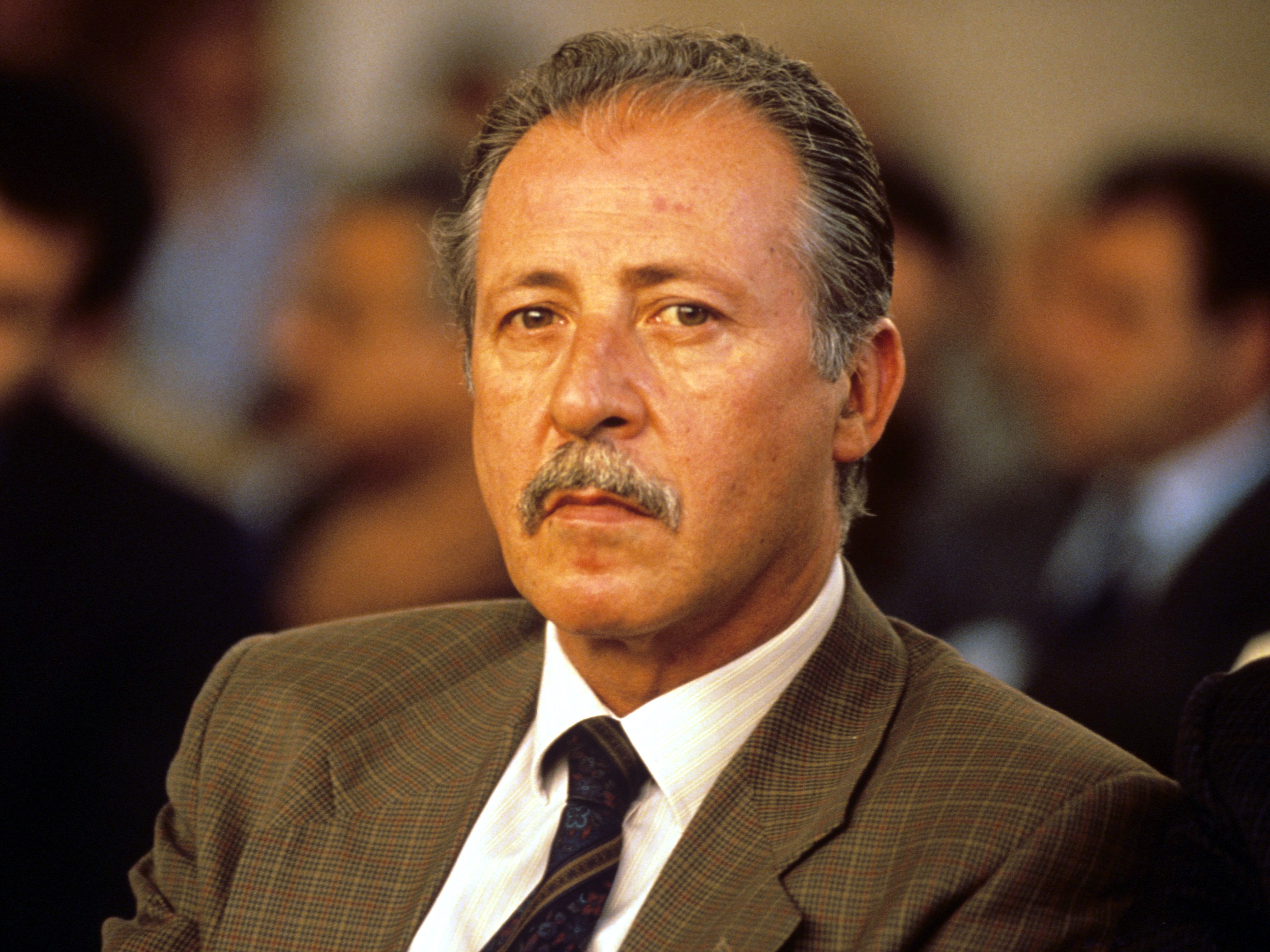 ‘Borsellino is a hero of the Republic,’ said Italy’s president, Sergio Mattarella