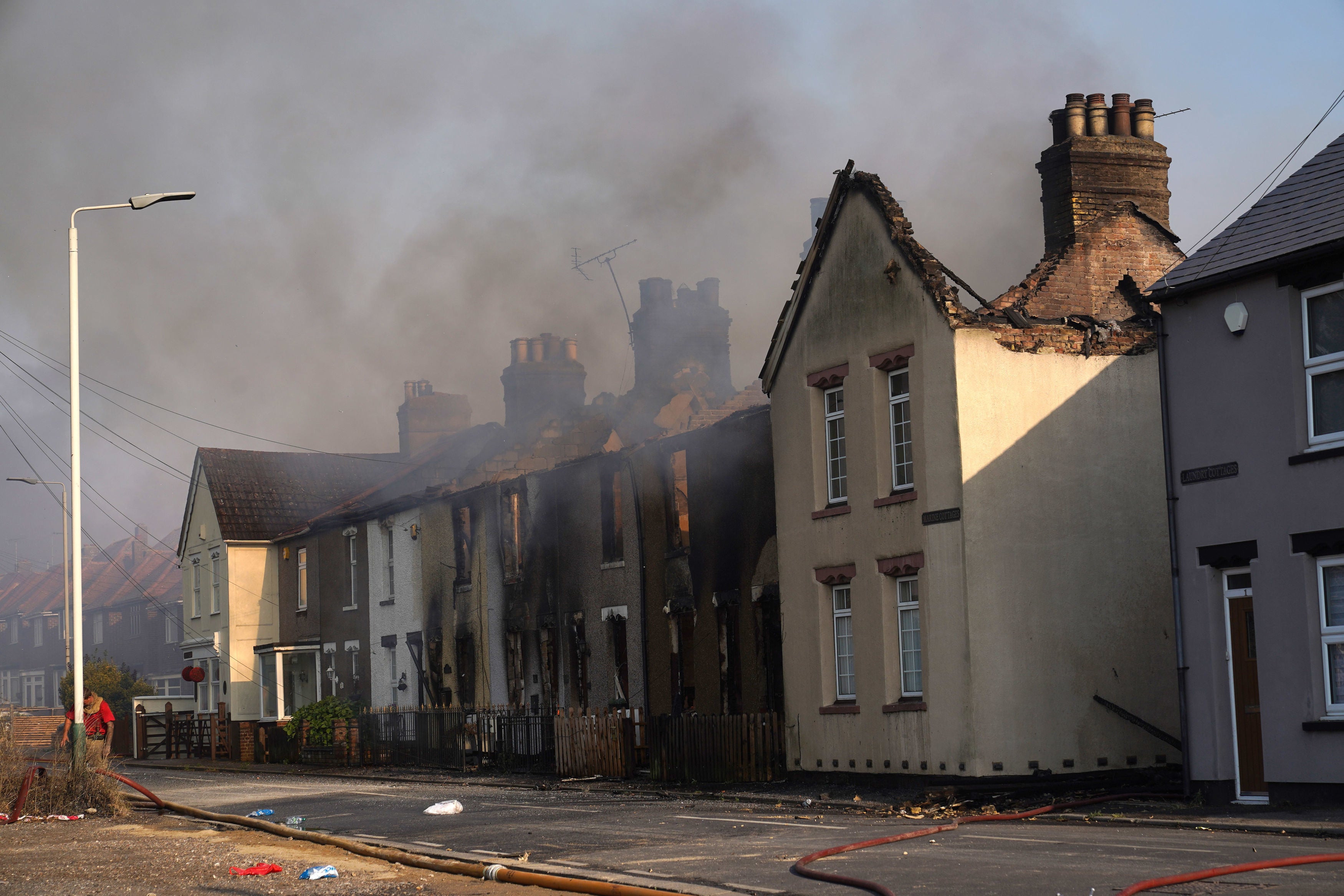 London Fire Brigade has declared a major incident due to "a huge surge" in blazes across the capital amid the 40C heat.