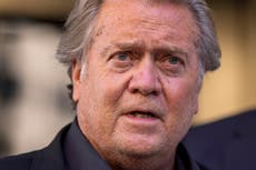 Steve Bannon goes on tear about ‘Biden regime’, warning of danger from ‘MAGA forces’