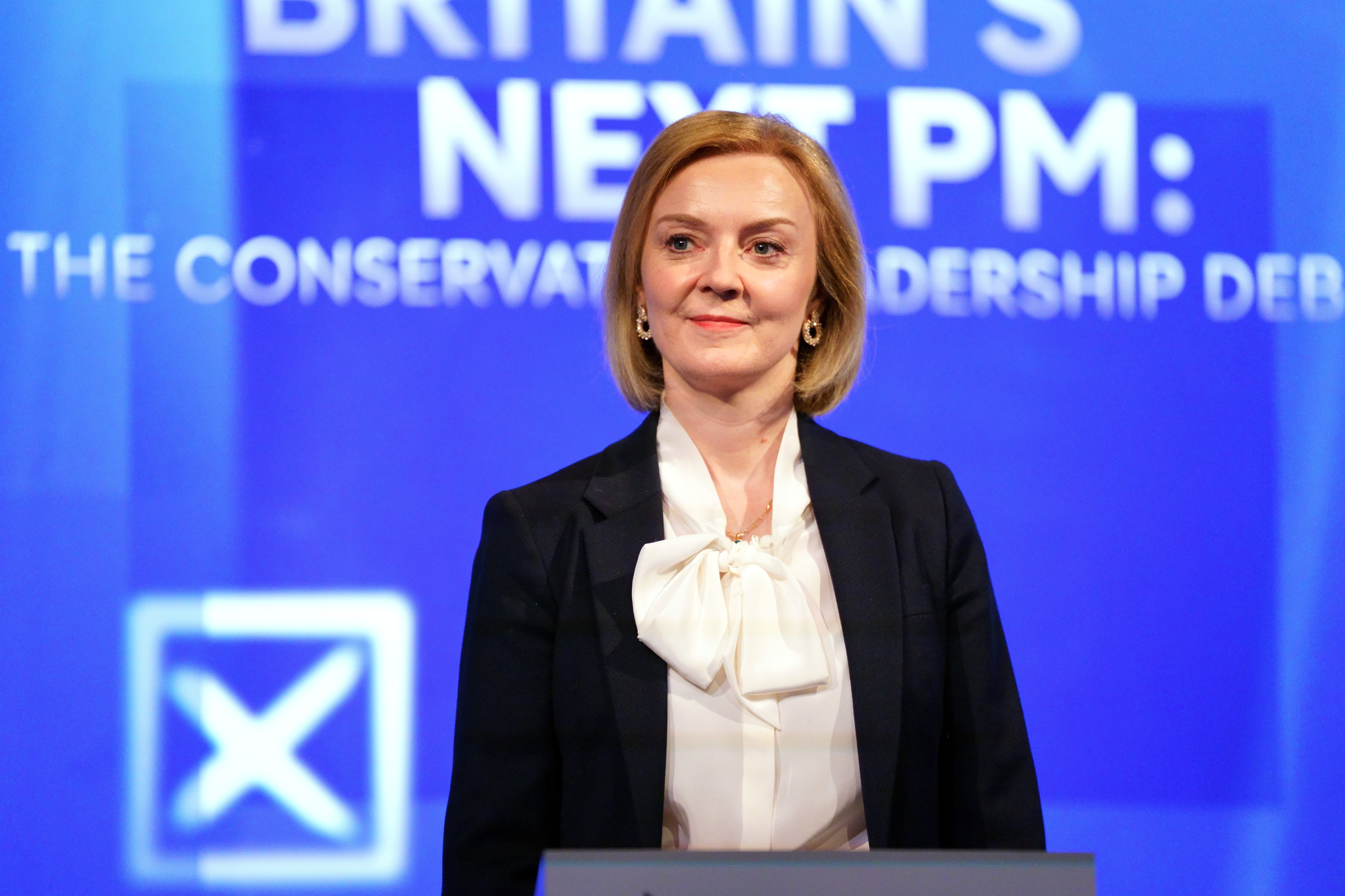 Conservative party leadership contender Liz Truss (PA)