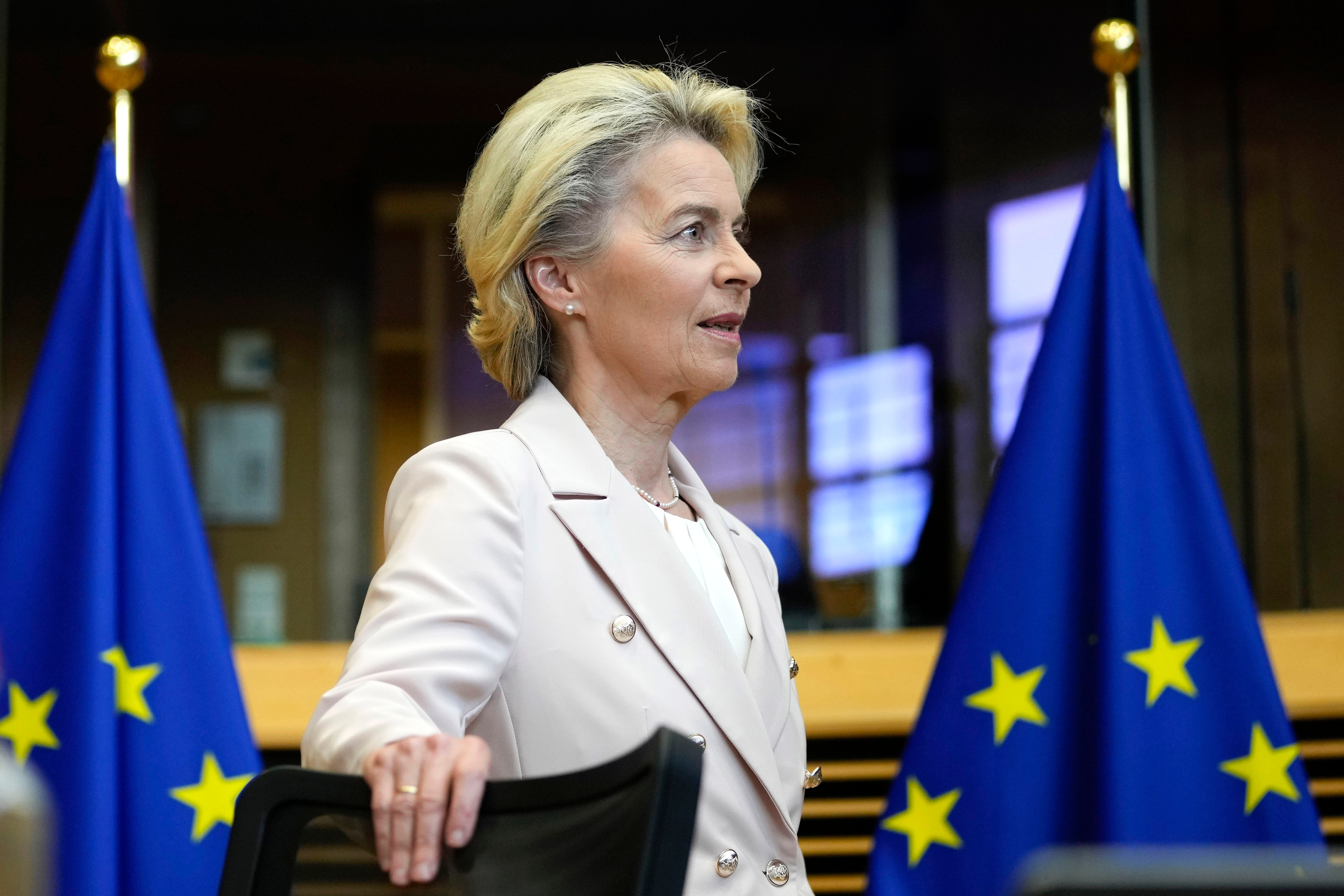 Von der Leyen says the bloc must ‘prepare for a potential full disruption of Russian gas’