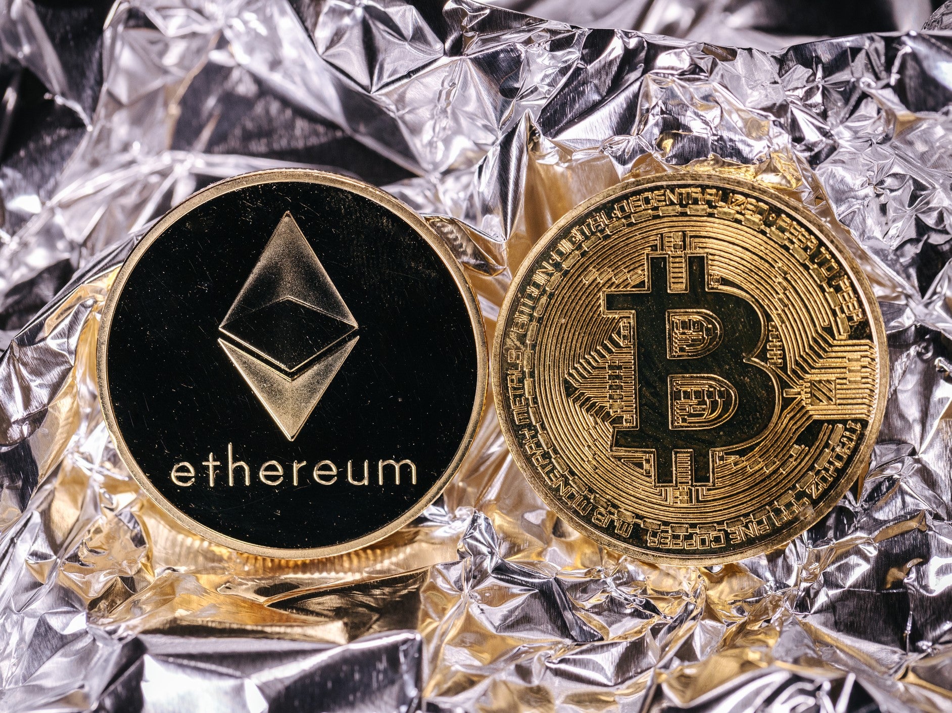 Ethereum currently has a market cap that is roughly 50 per cent of bitcoin’s