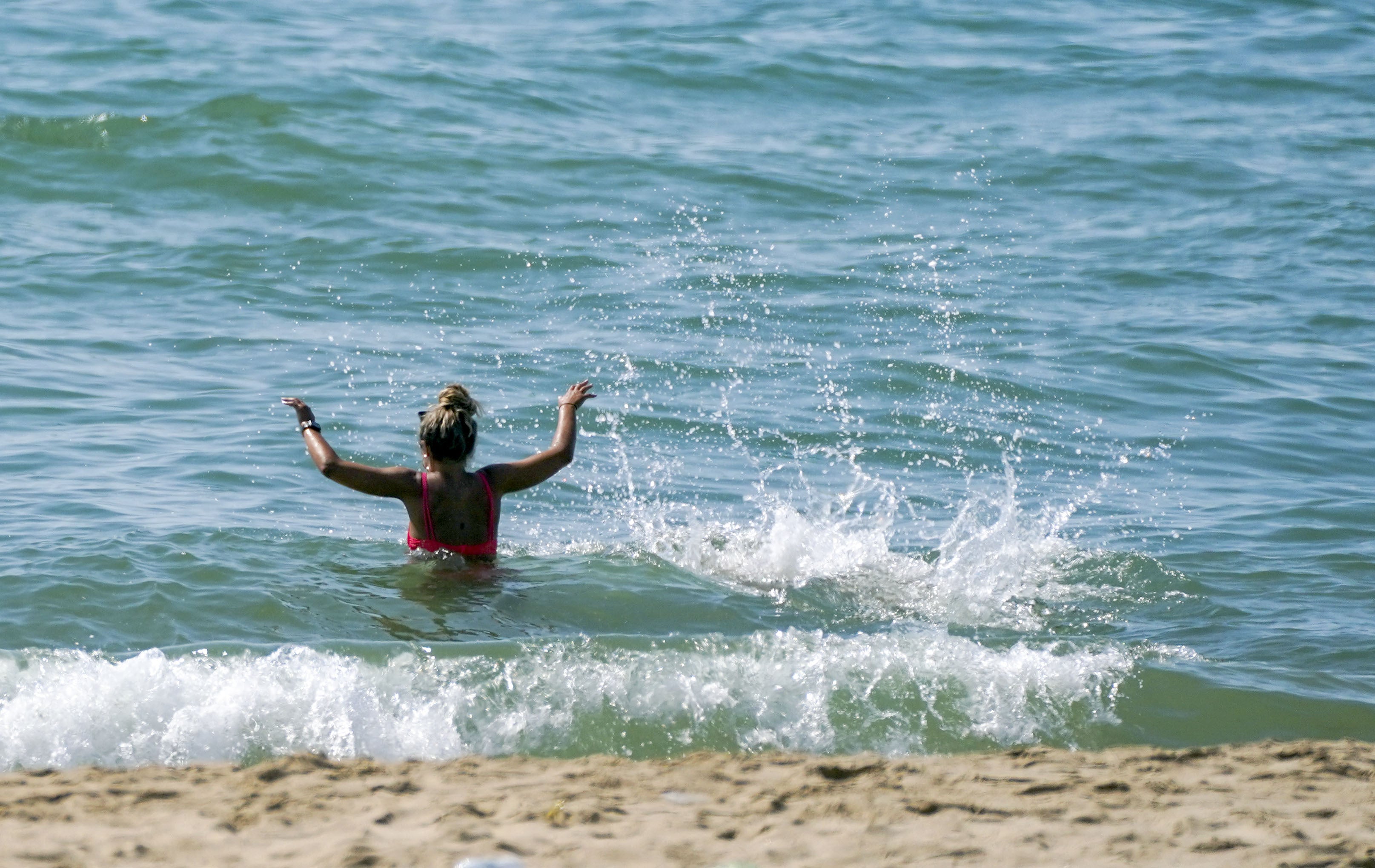 Record high temperatures were recorded in Scotland this week (Steve Parsons/PA)