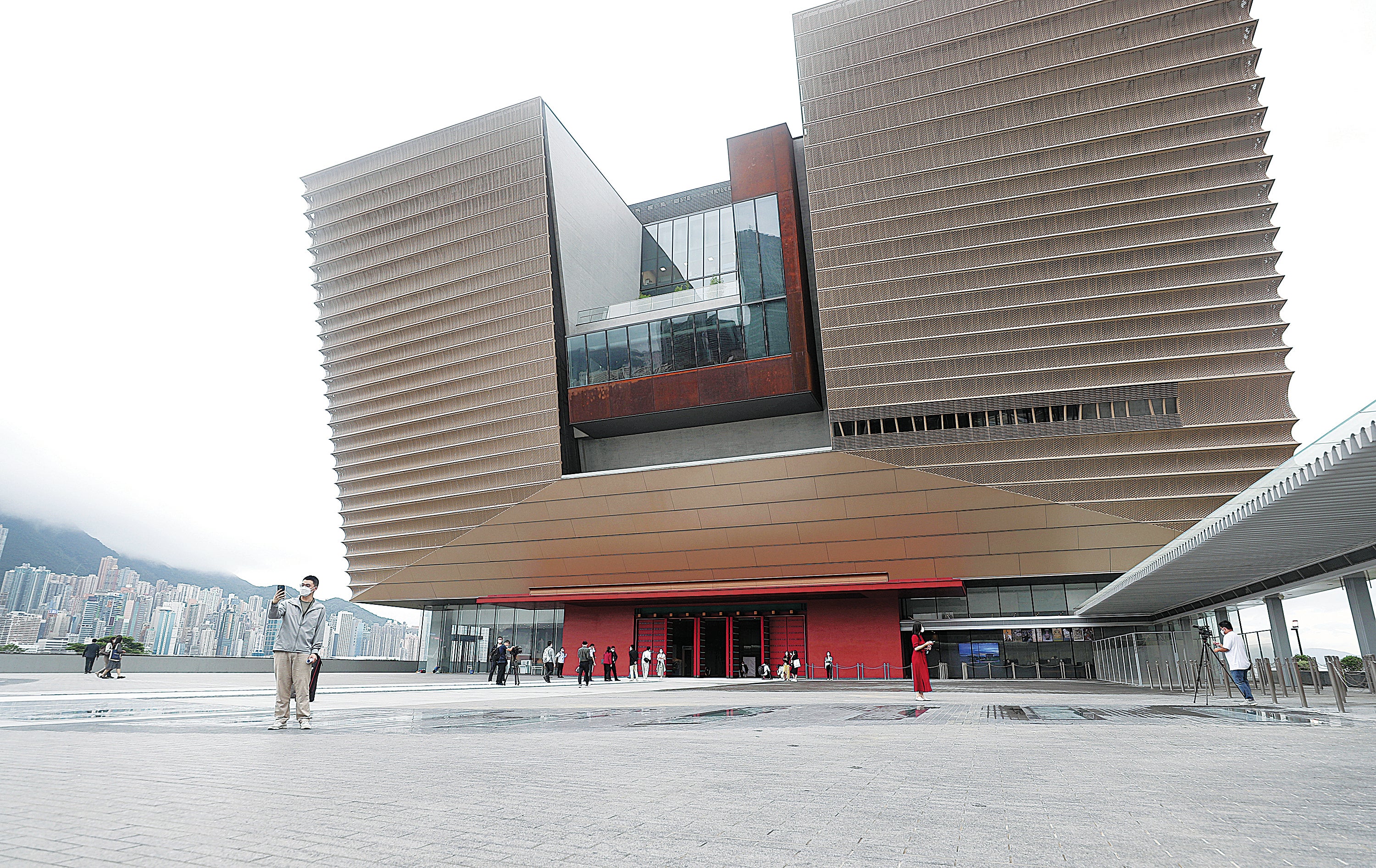 The Hong Kong Palace Museum, situated in the West Kowloon Cultural District, opened to the public on July 3